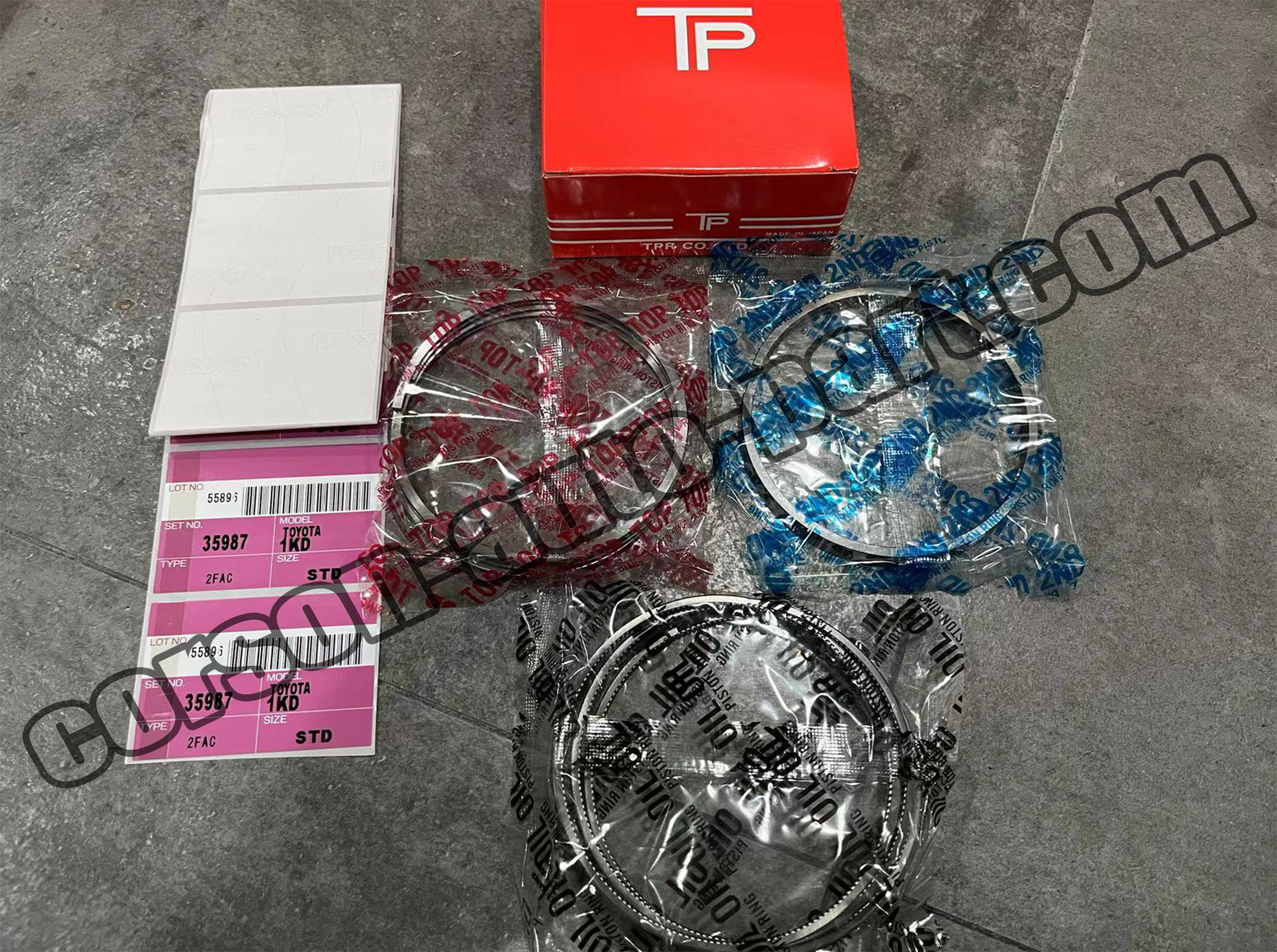 Toyota 1KD 35987(TP) Piston Ring sets