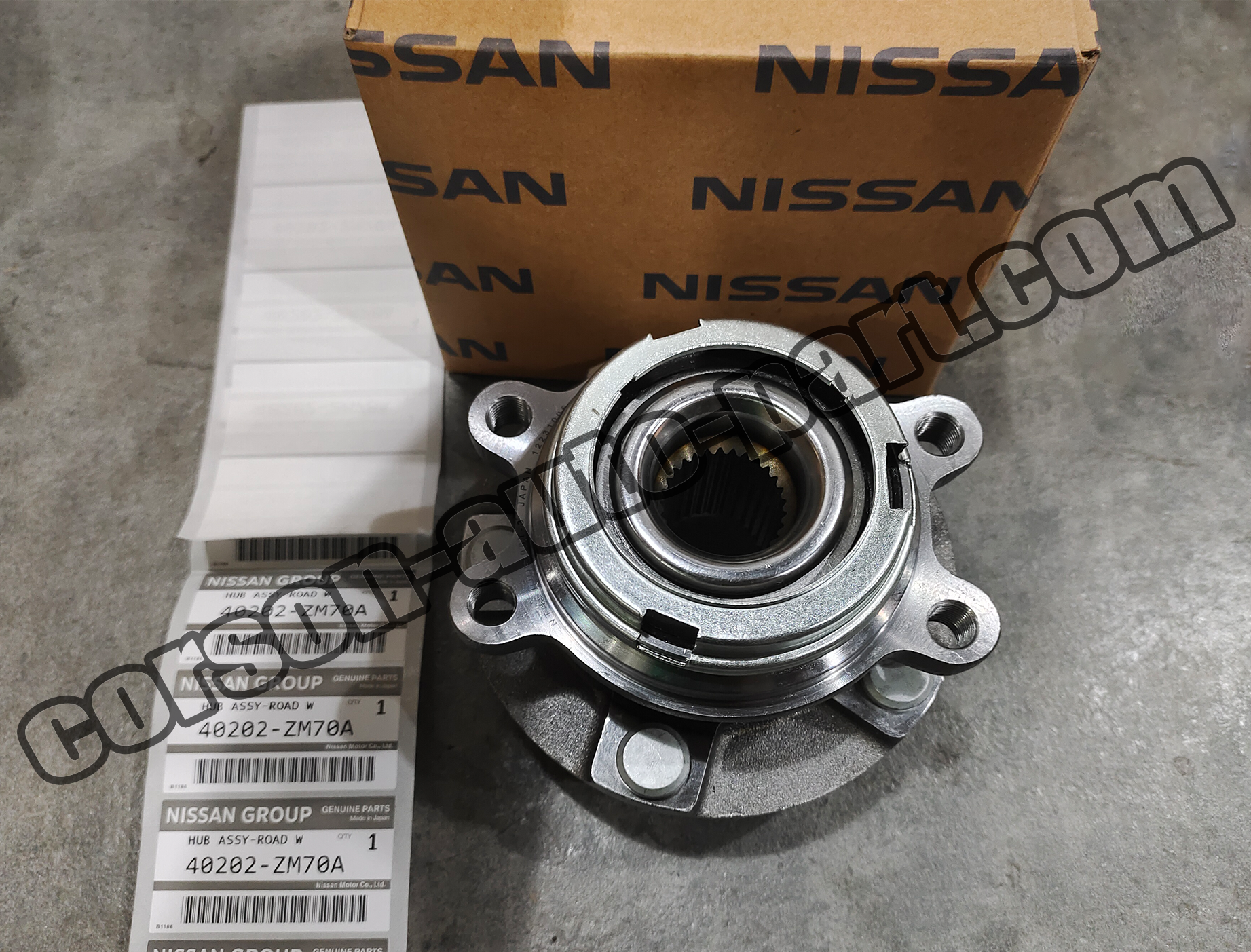 NISSAN 40202-ZM70A Wheel Bearing And Hub 40202-CA010 40202-CA06C