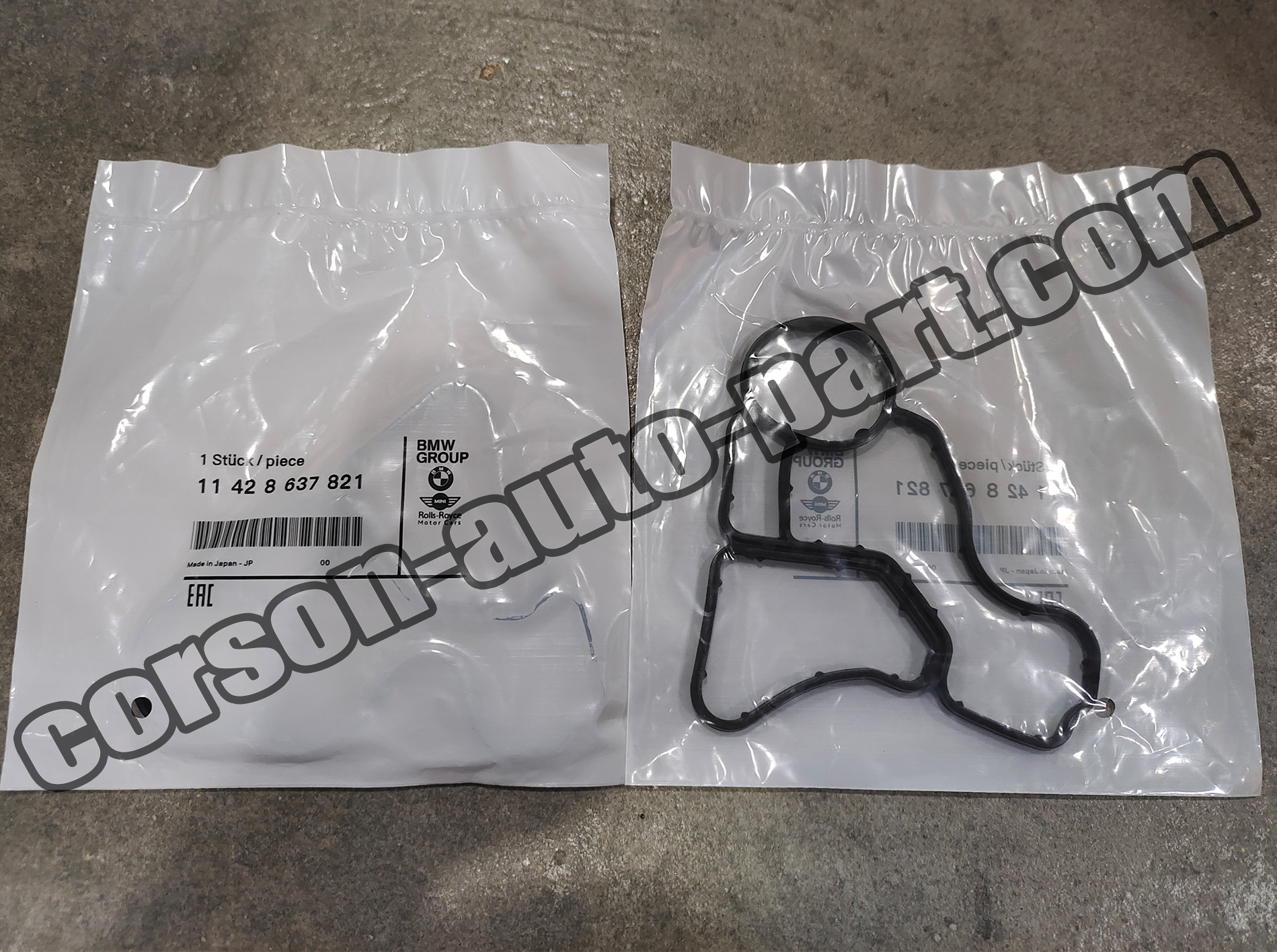 BMW 11428637821 Gasket 11427537293