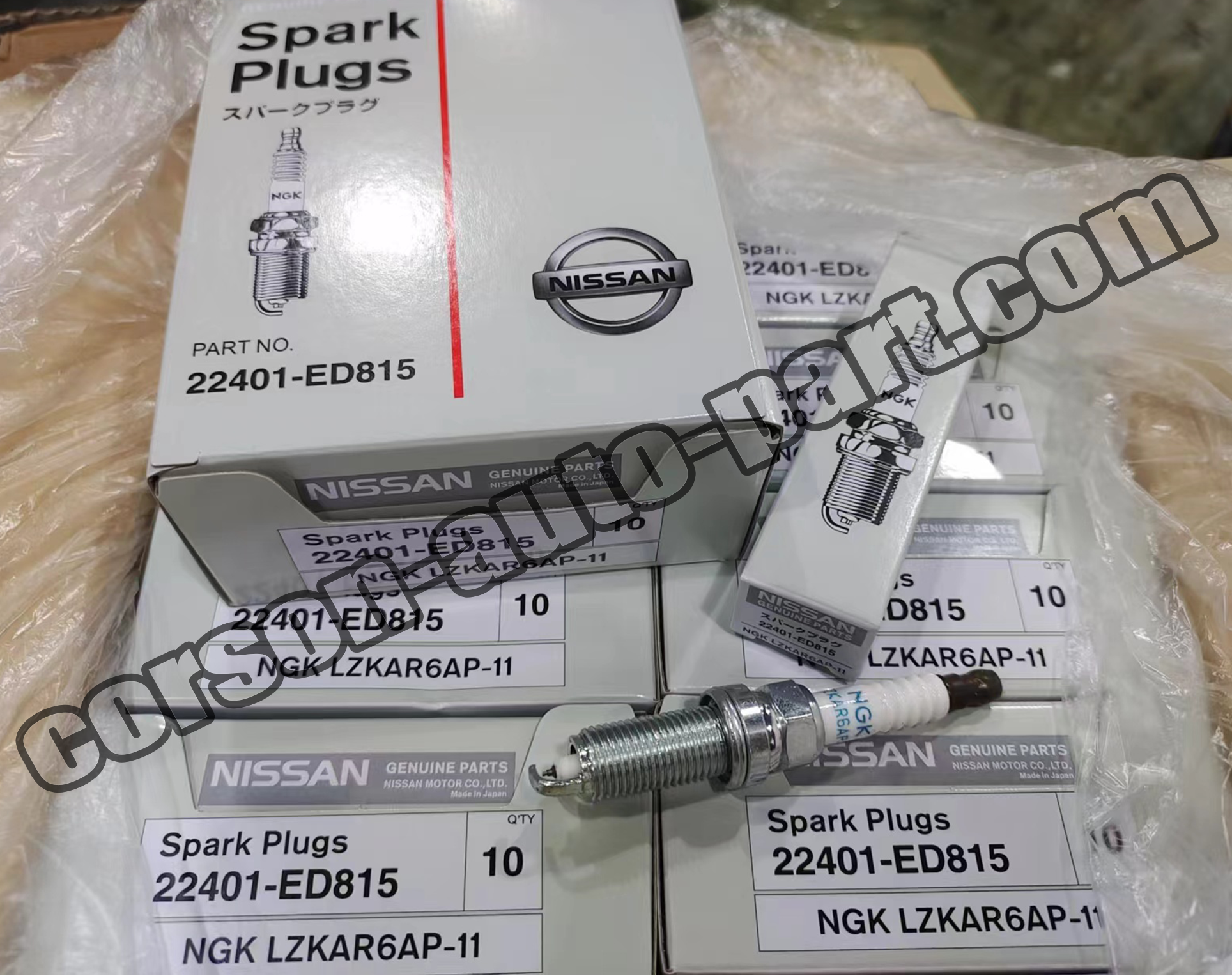 NISSAN 22401-ED815 Sparking plug 22401-ED51A 22401-1HC1B