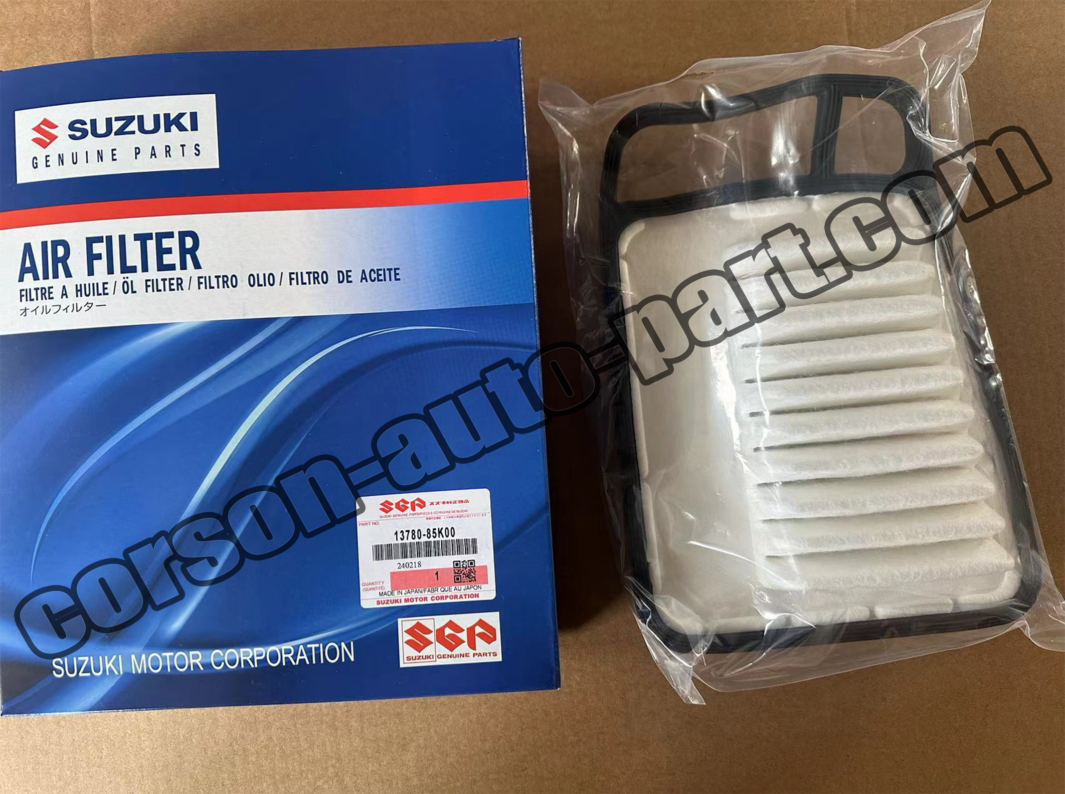 Suzuki 13780-85K00 Engine Air Filter