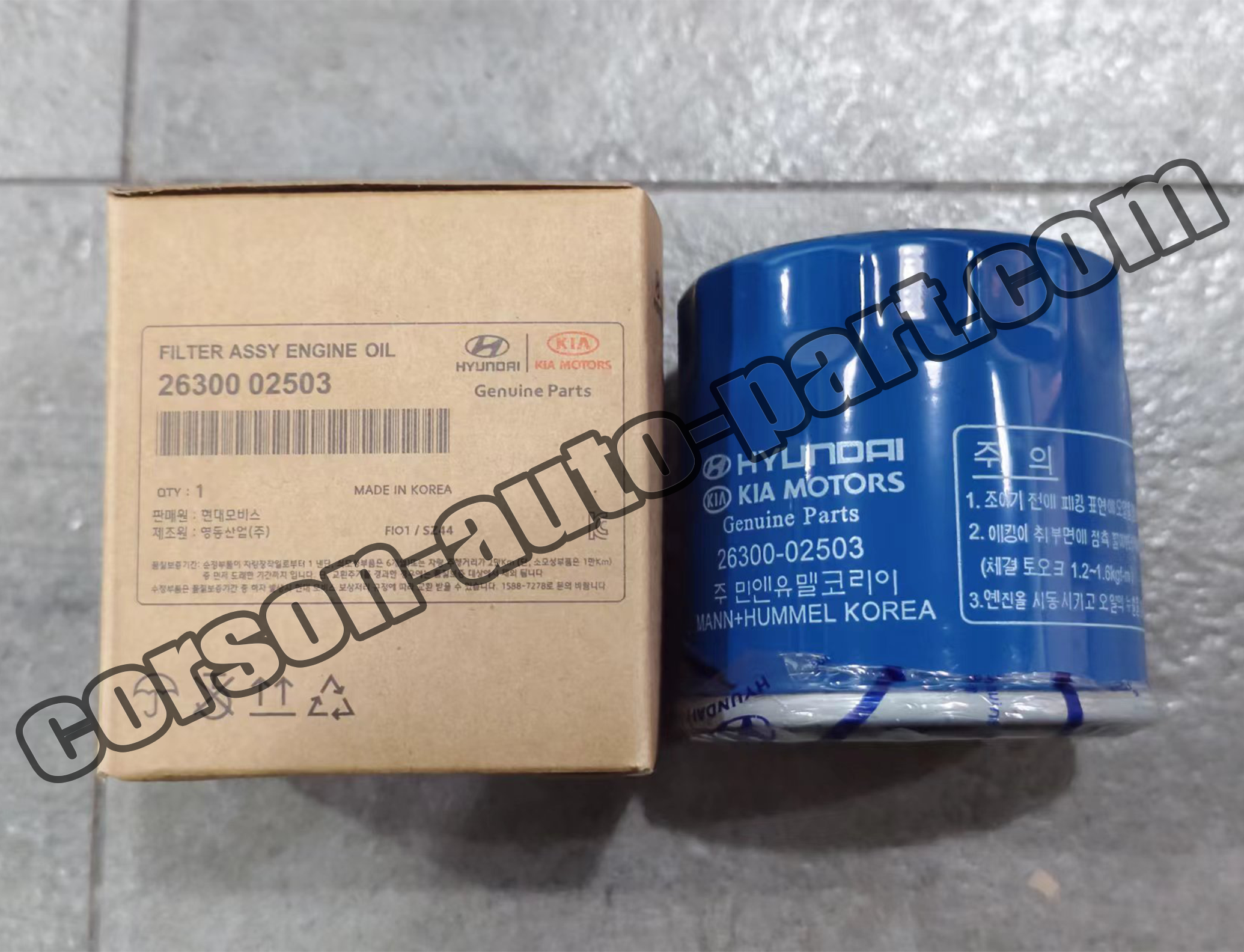 Hyundai 26300-02503 Alternative oil filters 26300-03000 26300-02502