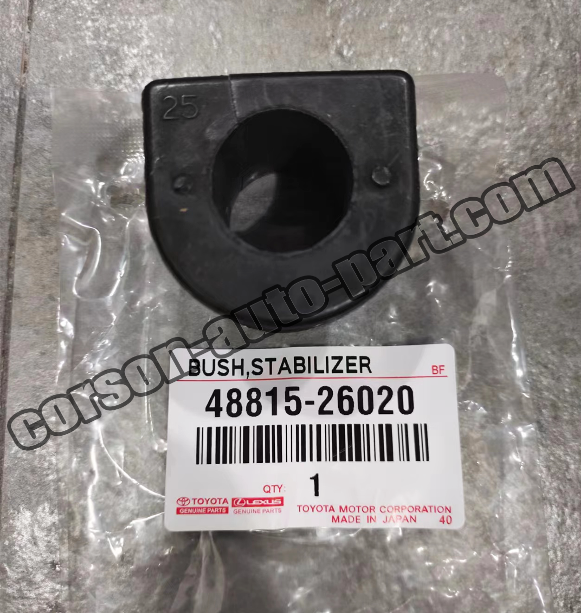 Toyota 48815-26020 Stabilizer Bushing(rear)