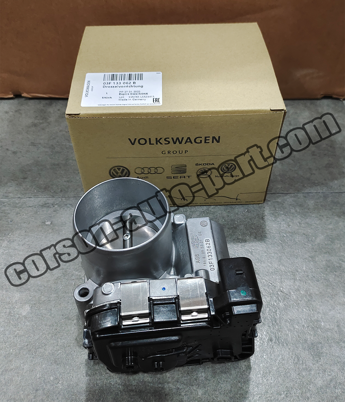 VOLKSWAGEN 03F133062B Fuel Injection Throttle Body 04E133062B