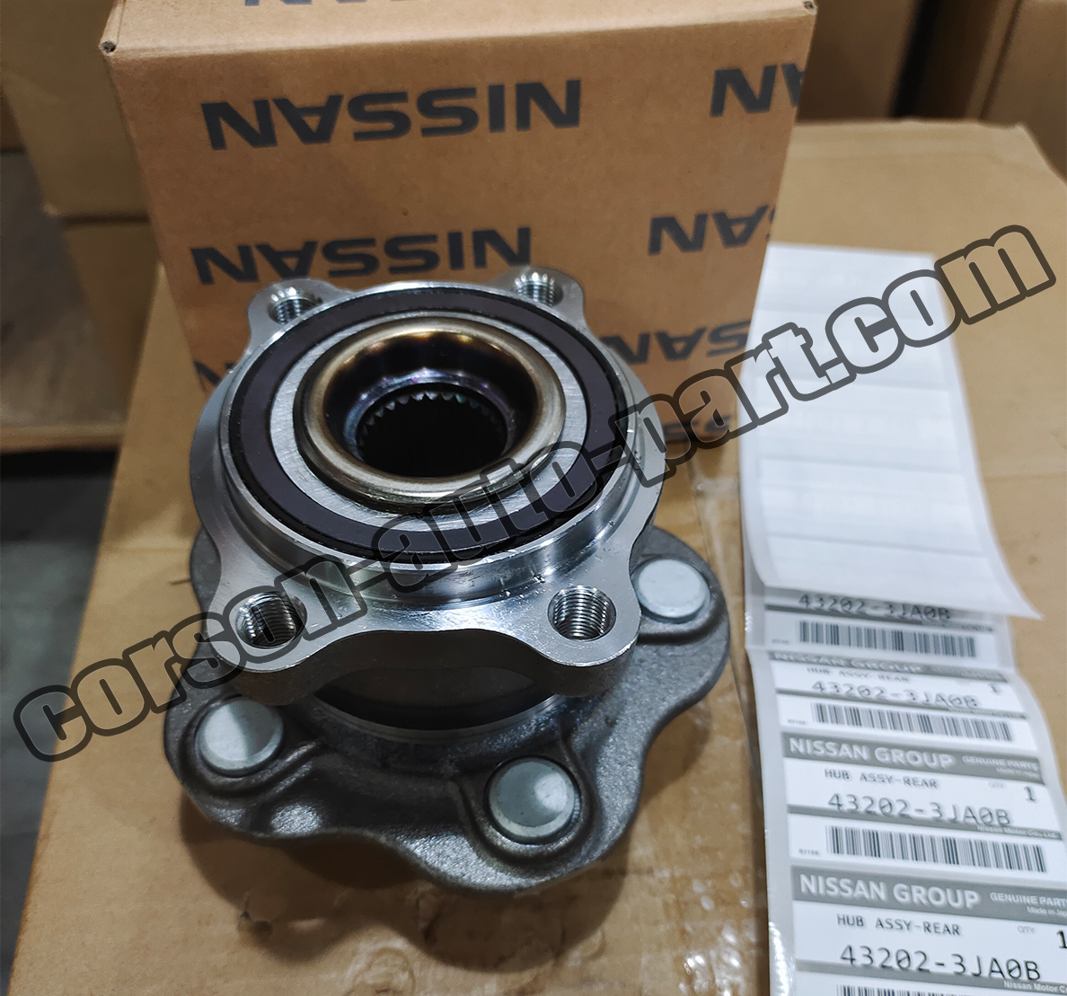 Nissan 43202-3JA0B Hub Assy-Rear 43202-3JA1B 43202-1AA0B 43202-JP20A