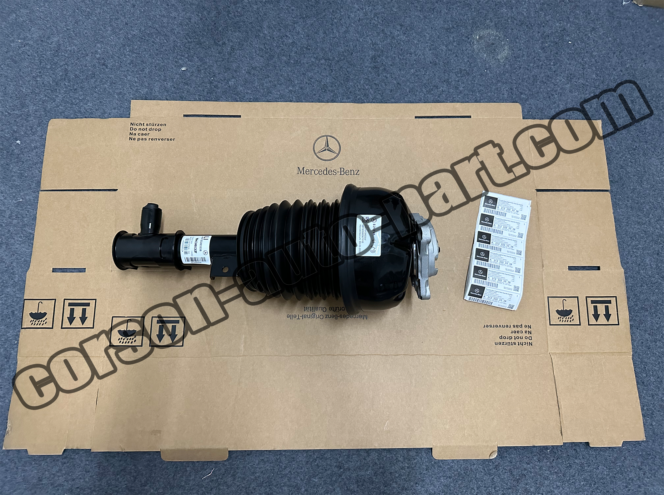 Mercedes-Benz A2123203338 Front Left Right Air Suspension Shock Absorber A2123201938