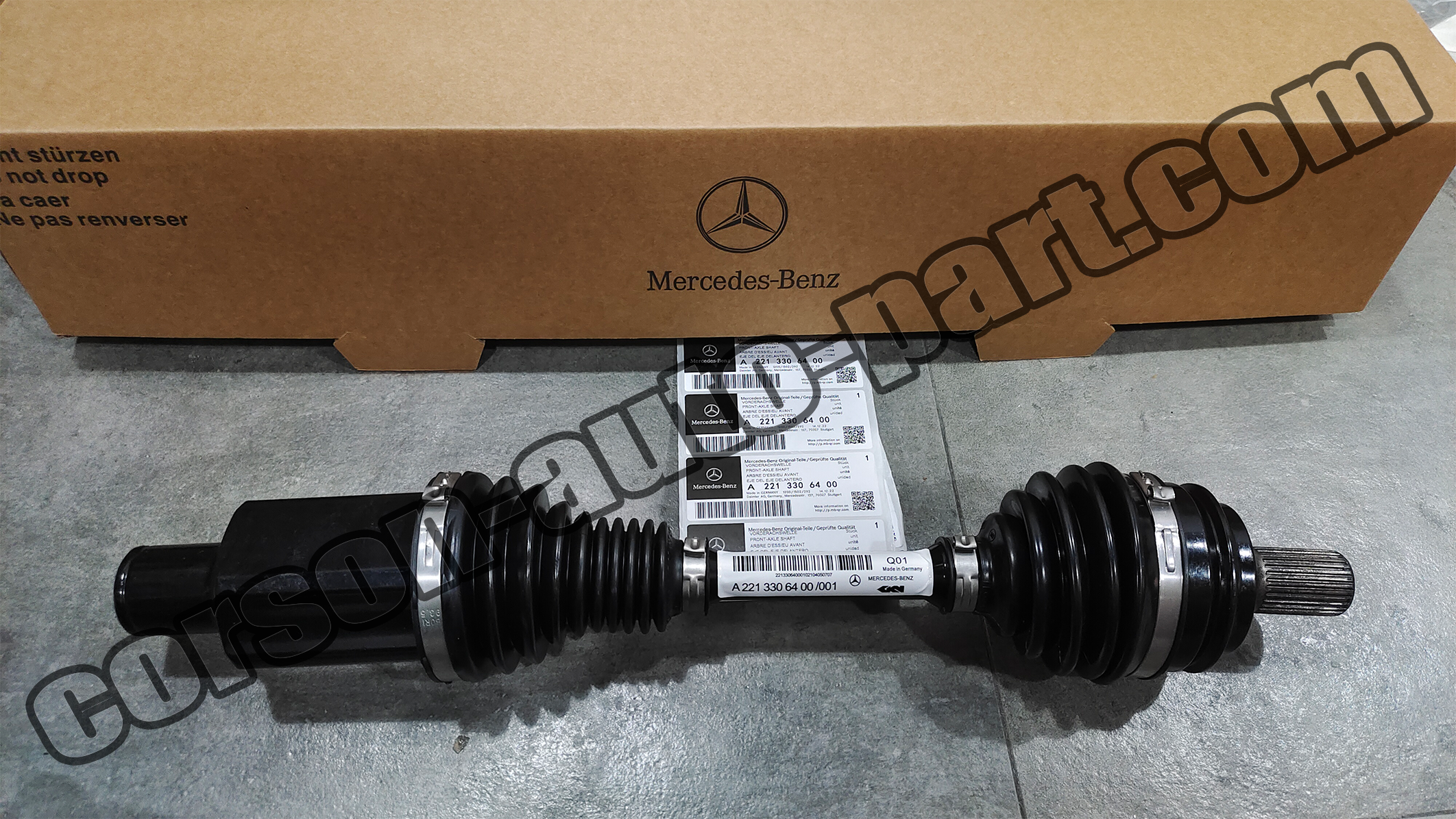 Mercedes-Benz A2213306400 Axle Shaft Assembly A2213302201 A2213301301