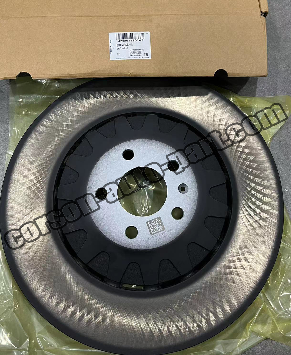 VOLKSWAGEN 4M0615301AP Disc Brake Rotor 4M0615301AE 4M0615301BF