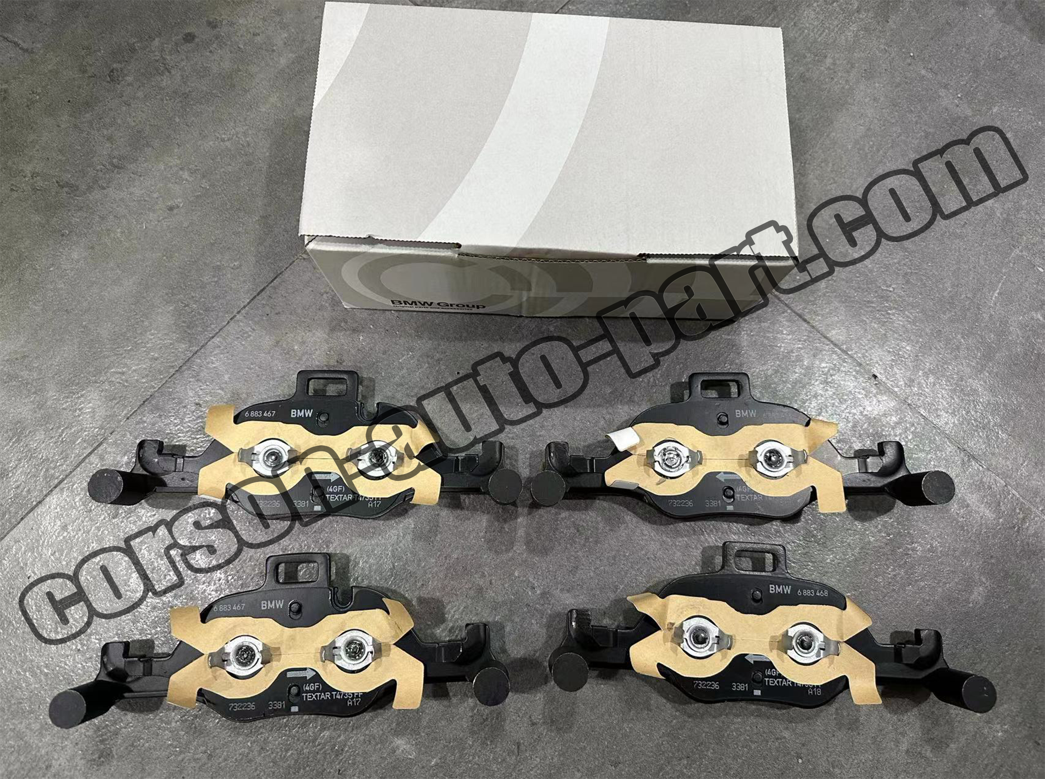 BMW 34116883469 Brake pads 34116875396 34116883470