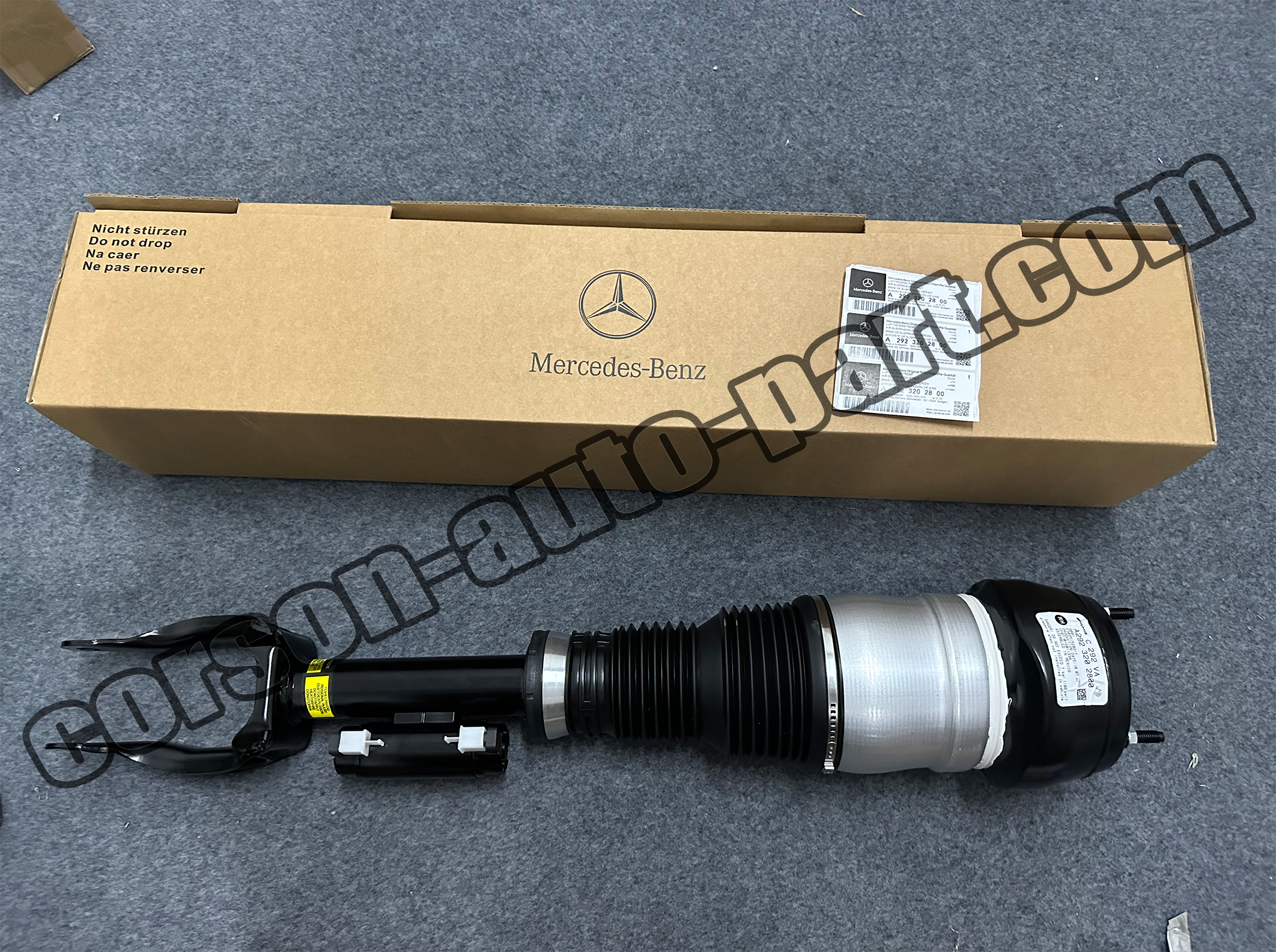 Mercedes-Benz A292320280080 Front Right Air Suspension Strut A166320686638 A292320260038