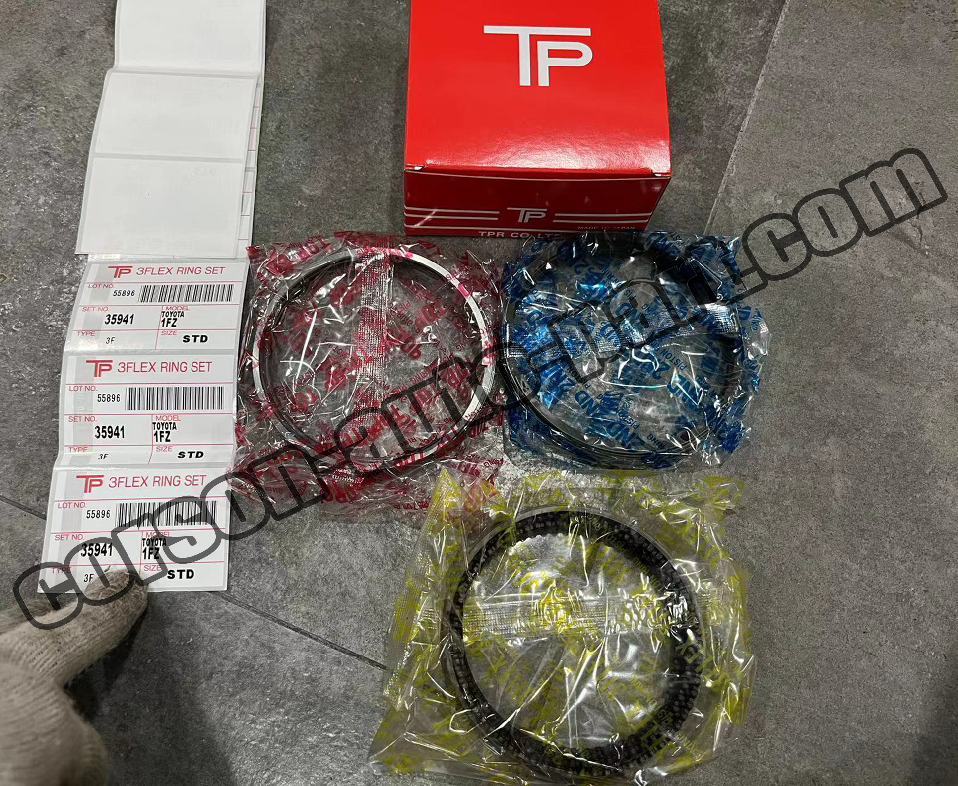 Toyota 1FZ 35941(TP) Piston Ring sets