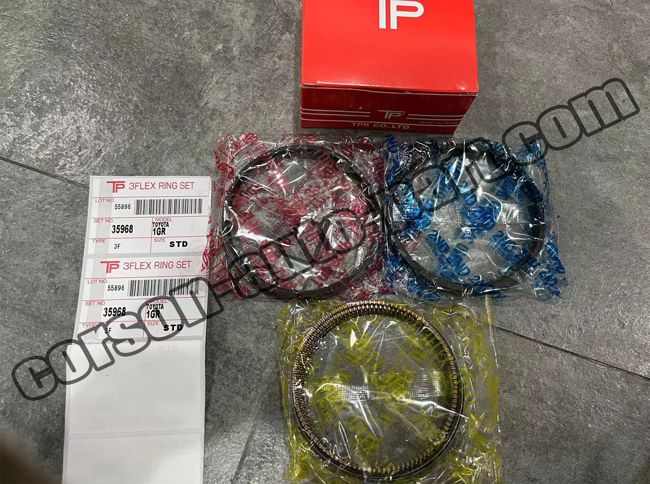 Toyota 1GR 35968(TP) Piston Ring sets