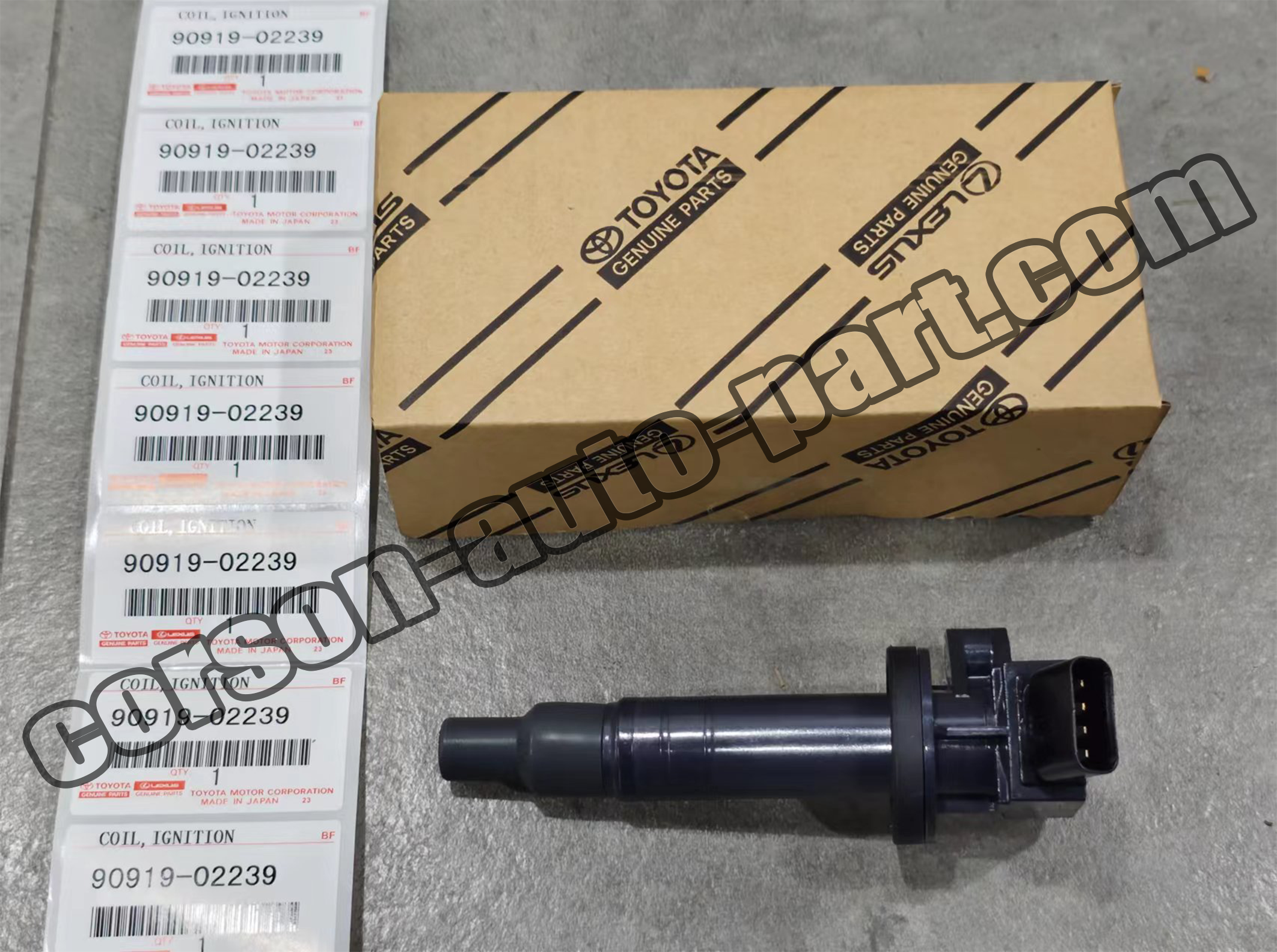 Toyota 90919-02239 Ignition coil 90080-19017 90080-19019