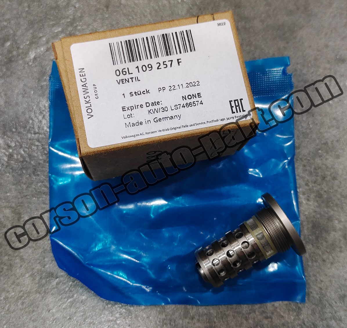 VOLKSWAGEN 06L109257F Engine Variable Valve Timing (VVT) Oil Control Valve 06K109257A 06L109257B