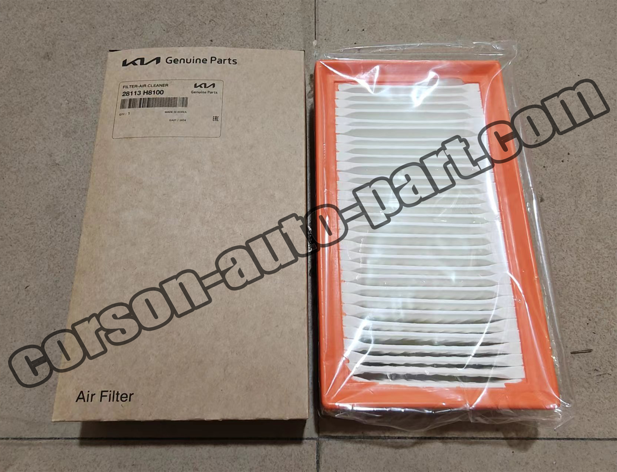 Hyundai 28113-H8100 Filter-Air Cleaner