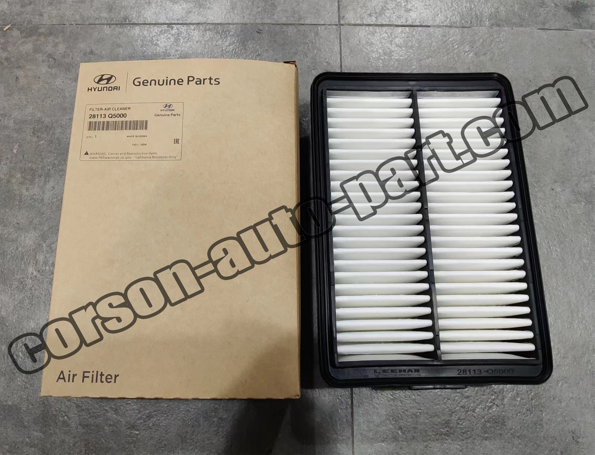 Kia 28113-Q5000 Air Cleaner Filter 28113-F2000 28113-C8000