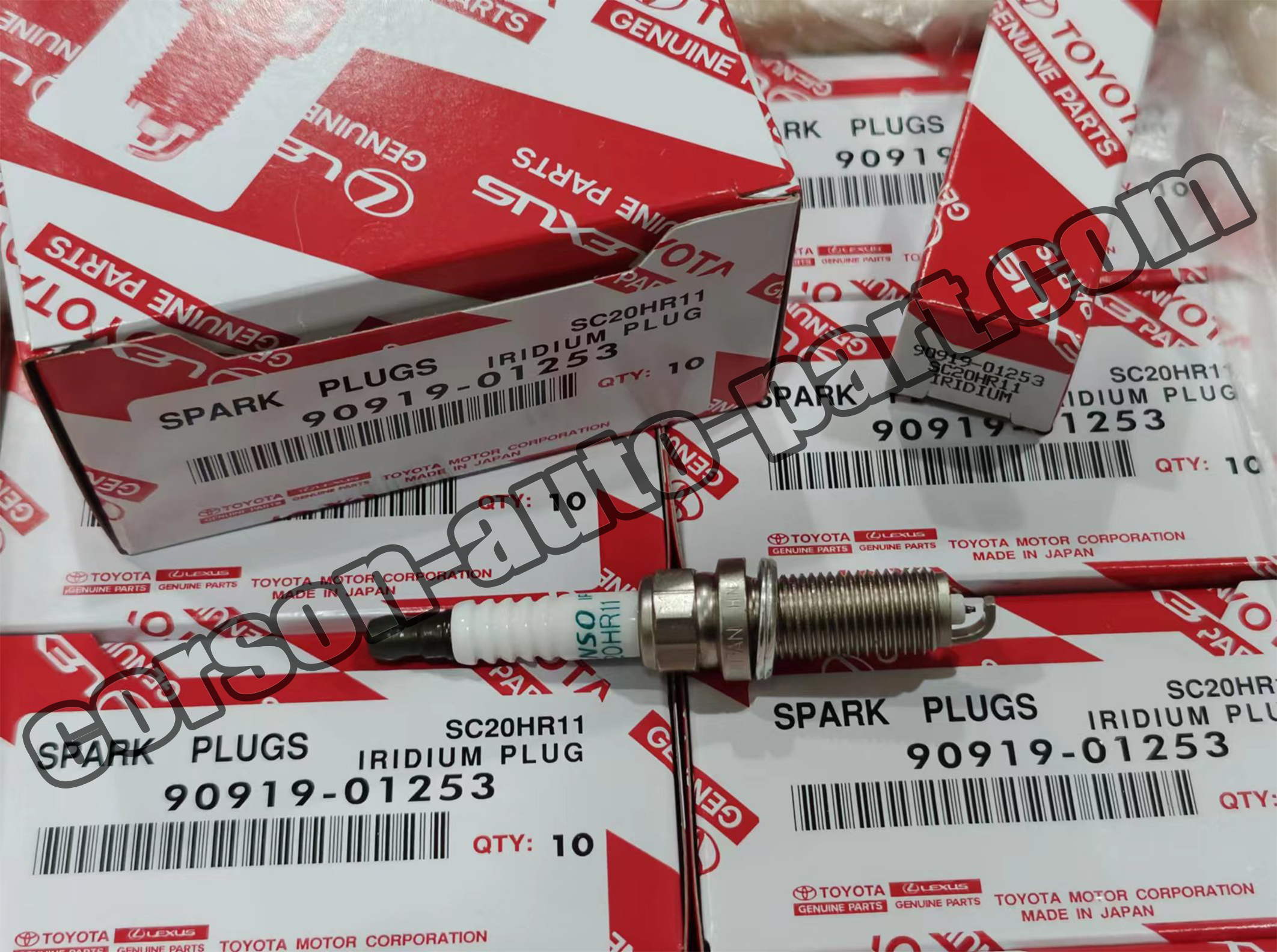 Toyota 90919-01253 Spark Plug 90919-T1014 90919-C1010