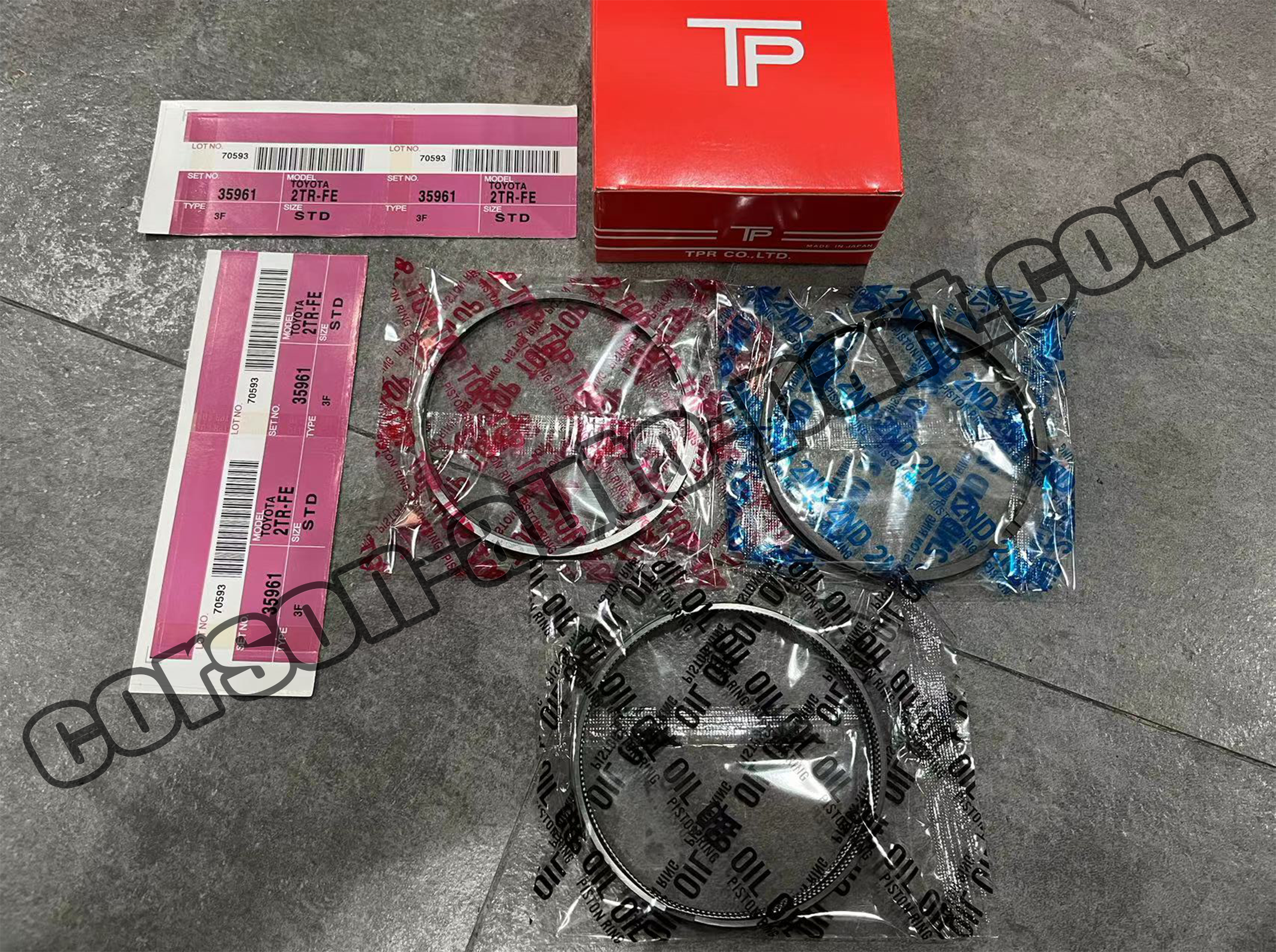 Toyota 2TR 35961(TP) Piston Ring sets