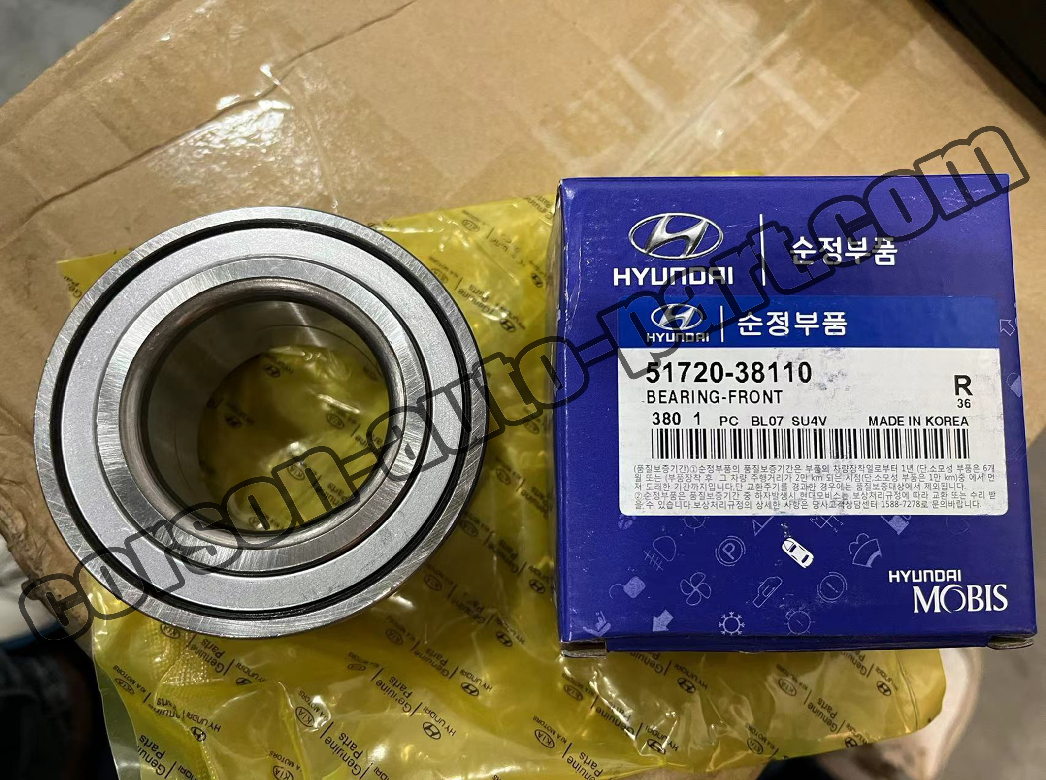 Hyundai 51720-38110 Front Wheel Bearing 51720-3A100 51720-3A101