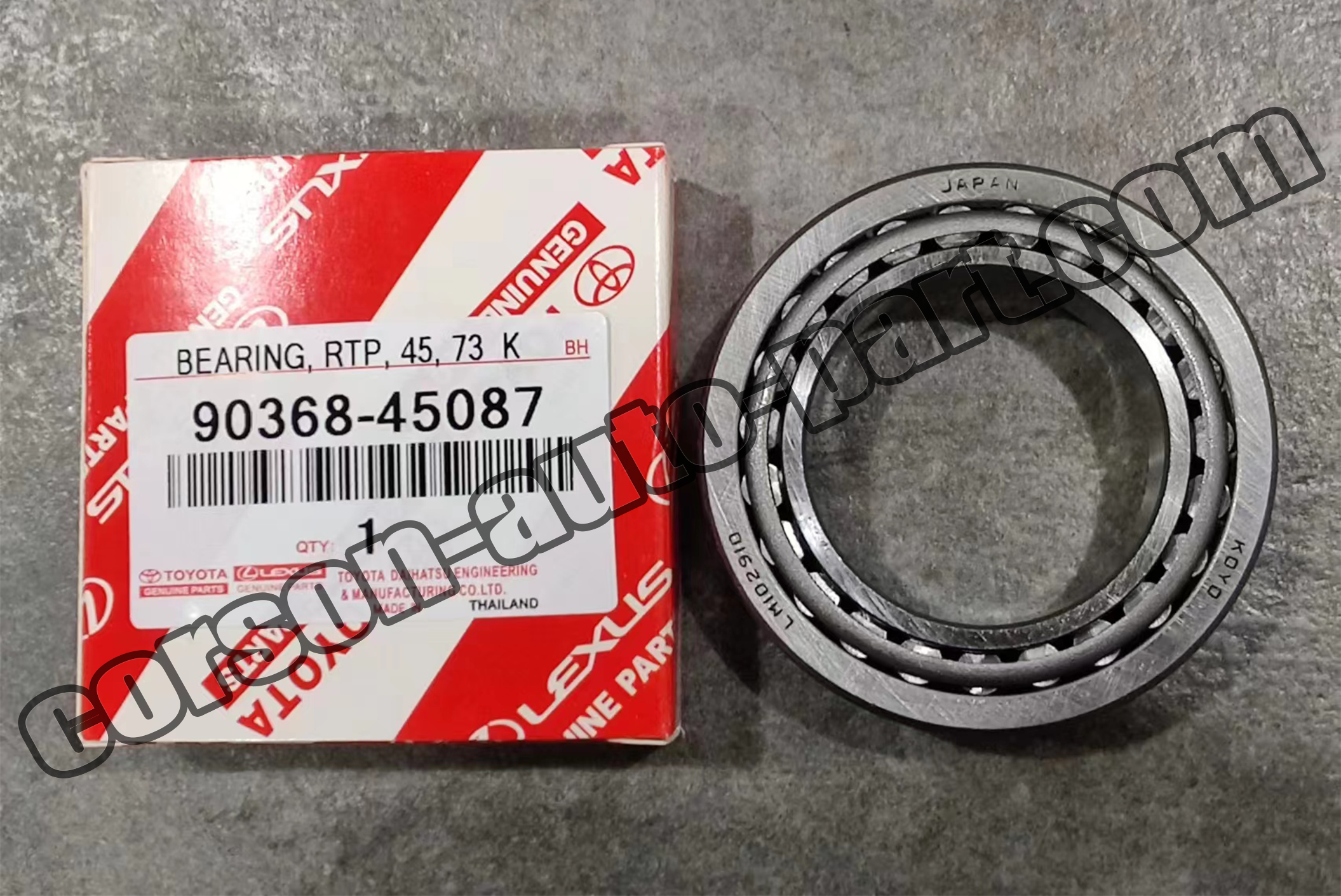 Toyota 90368-45087 Tapered Roller Bearing (For Front Axle Outer Bearing) 90080-36064 90368-49084