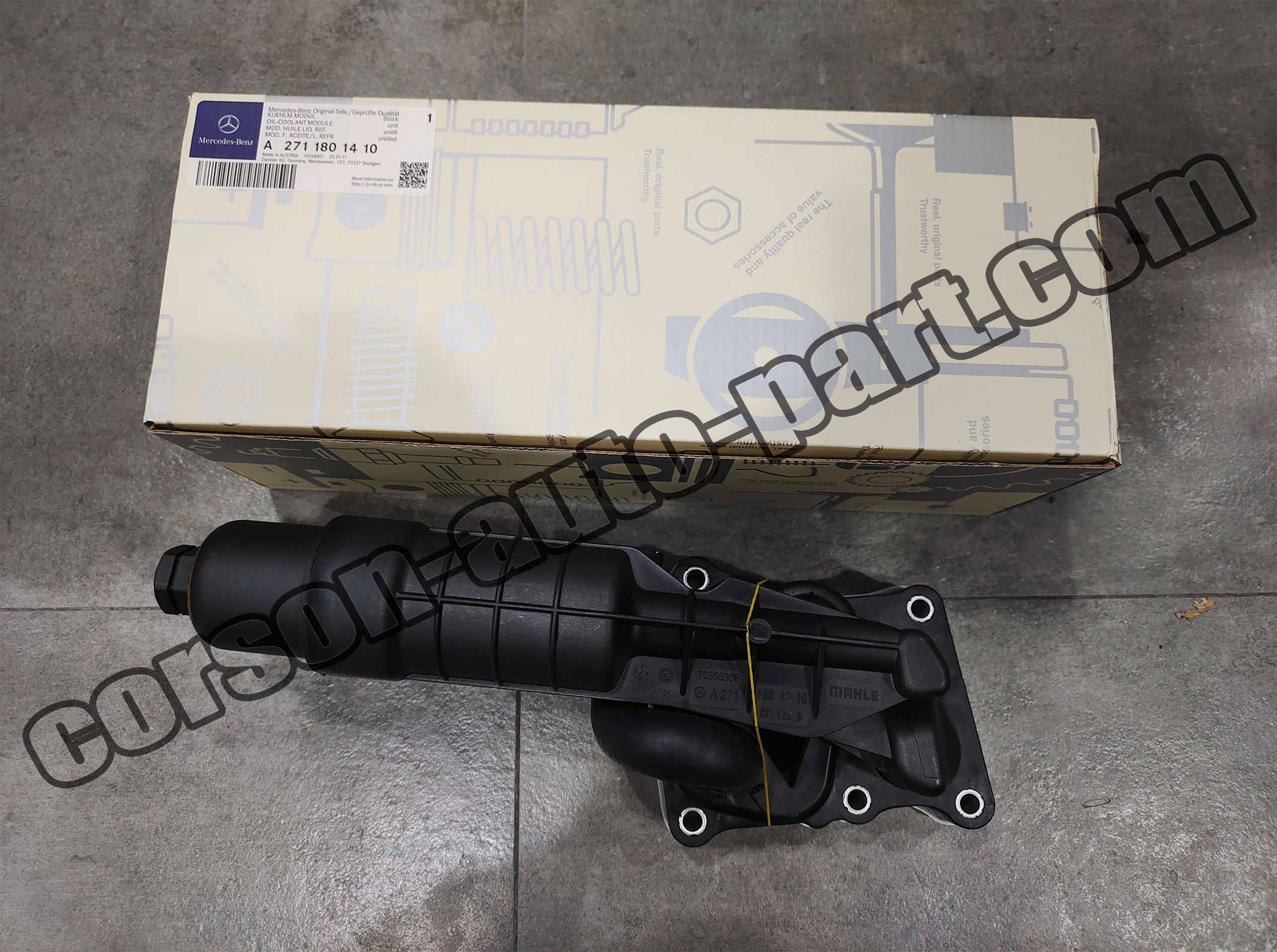 Mercedes-Benz A2711801410 Oil cooler A2711801010 A2711880301