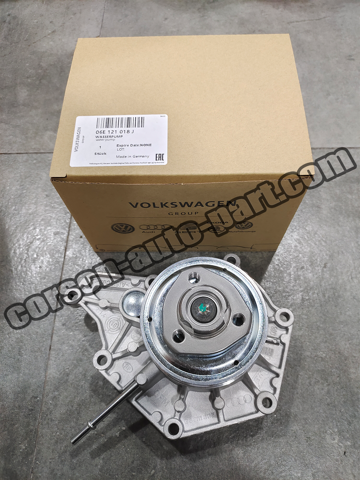 VOLKSWAGEN 06E121018J Engine Water Pump 06E121016R 06E121018E