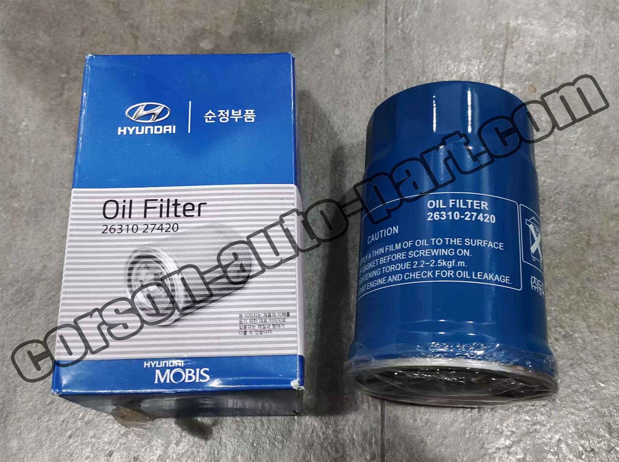 Hyundai 26310-27420 Engine Oil Filter