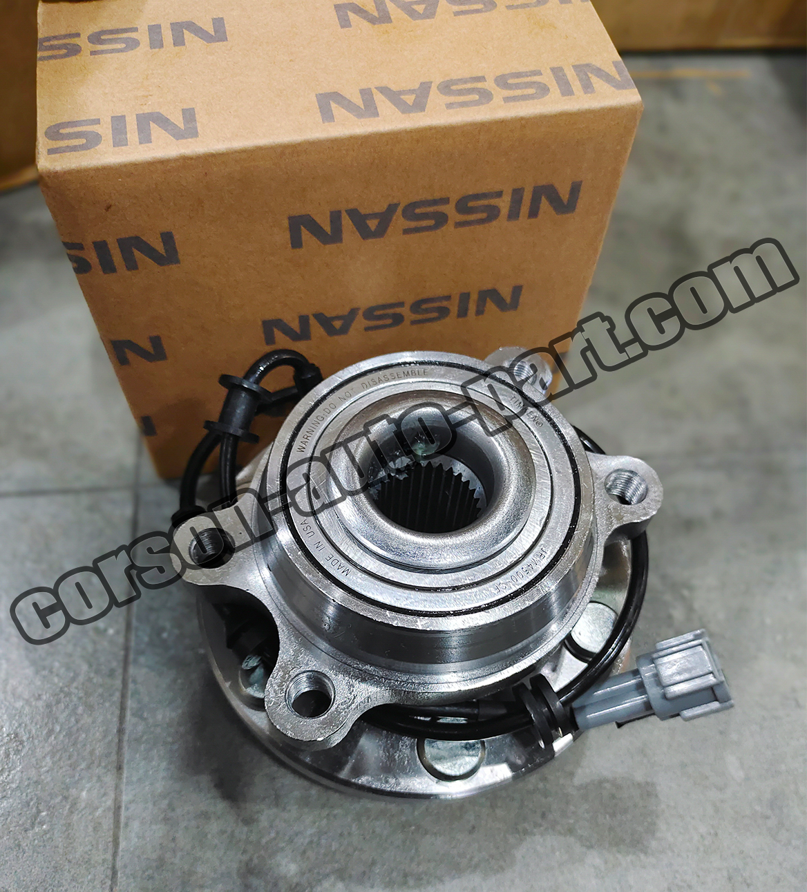 Nissan 40202-4X01A Hub Assembly Road Wheel 40202-5X00A 40202-8ZZ10