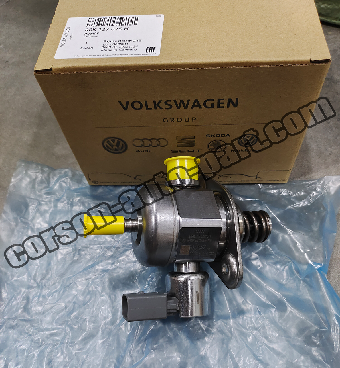 VOLKSWAGEN 06K127025H High Pressure Fuel Pump 06K127025A