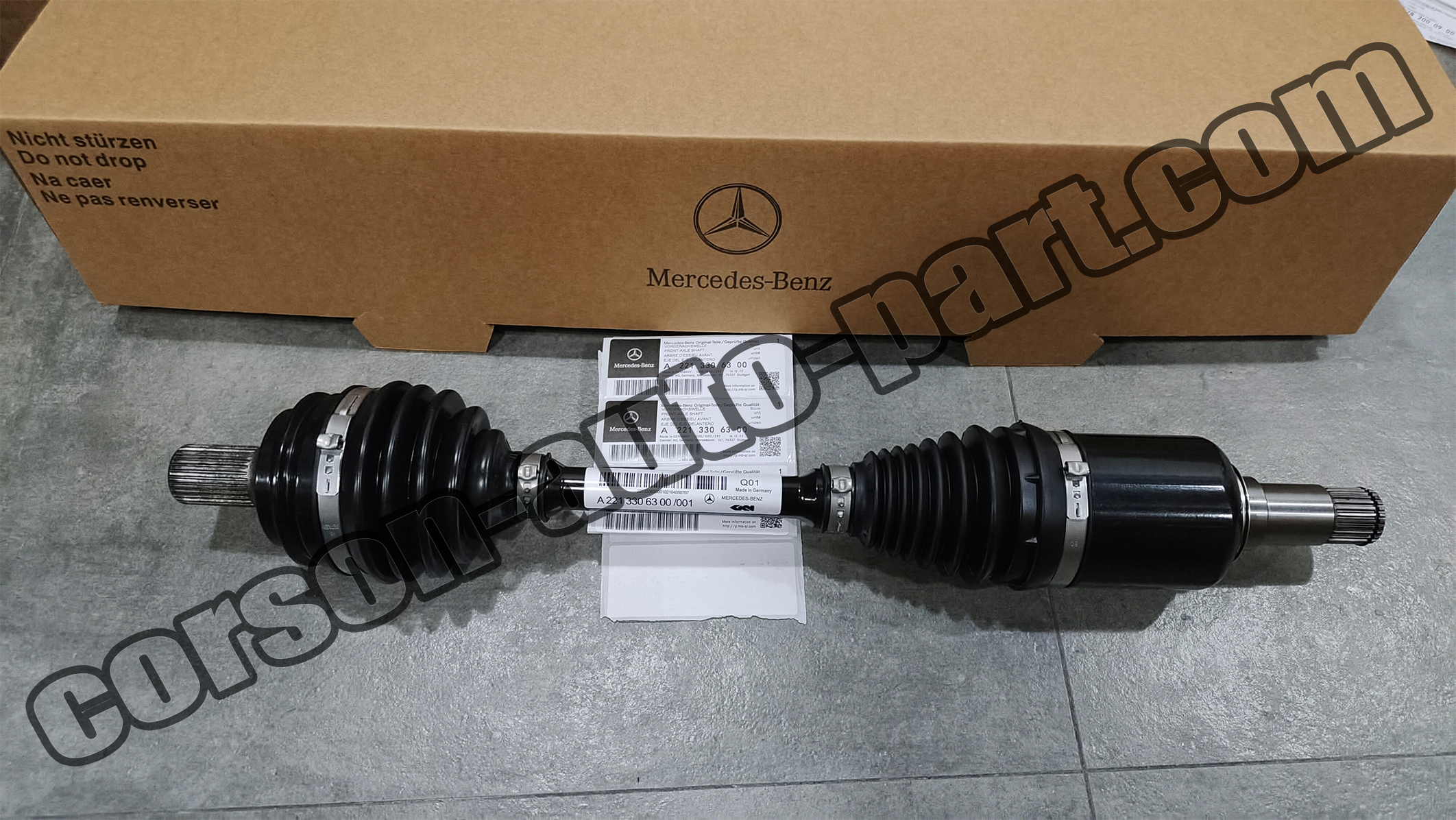 Mercedes-Benz A2213306300 Half shaft(frort,left) A2213300801 A2213301401