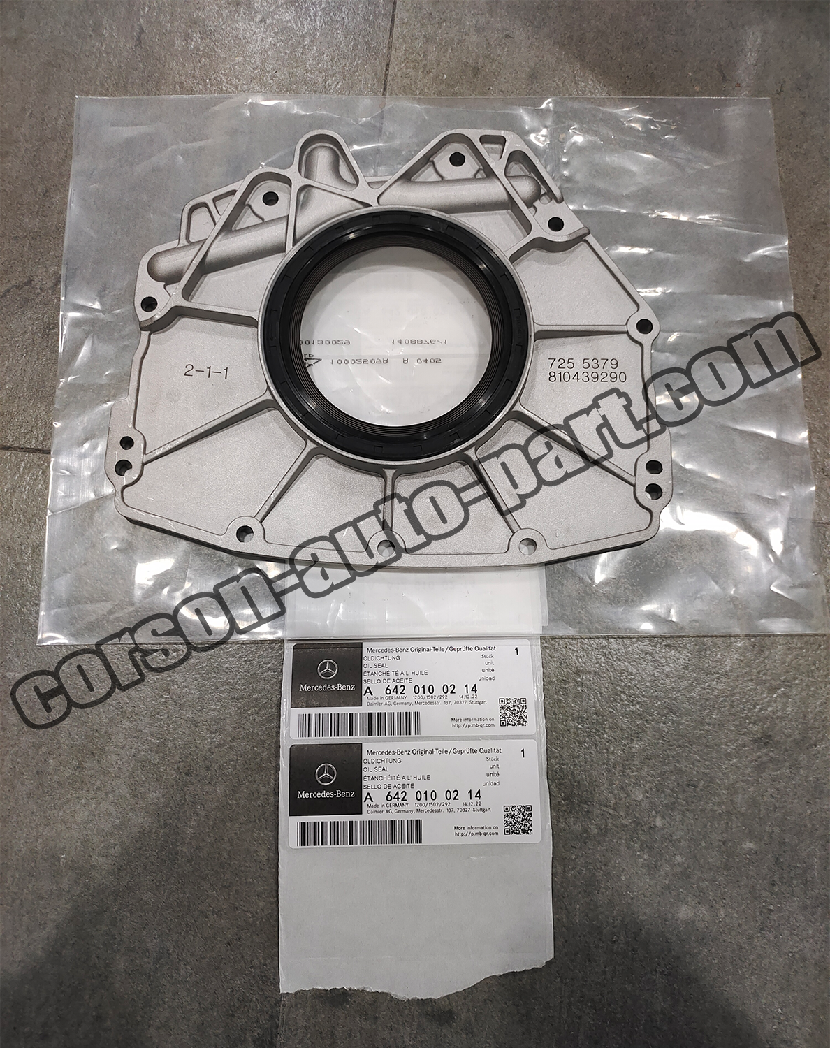 Mercedes-Benz A6420100214 Shaft seal A6420100714