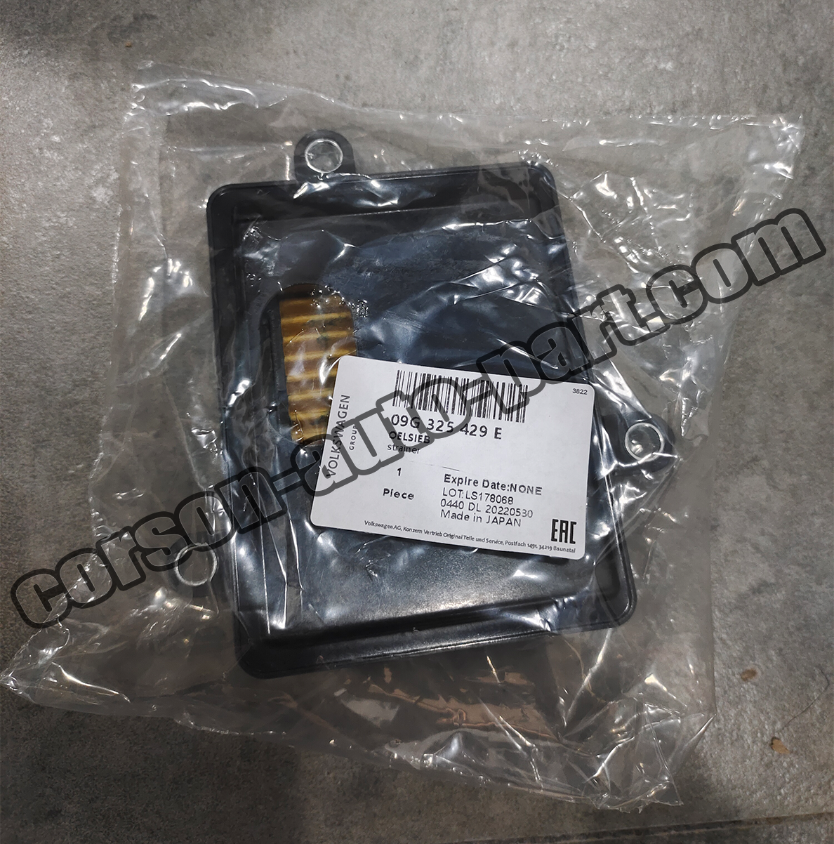 VOLKSWAGEN 09G325429E Transmission Oil Filter