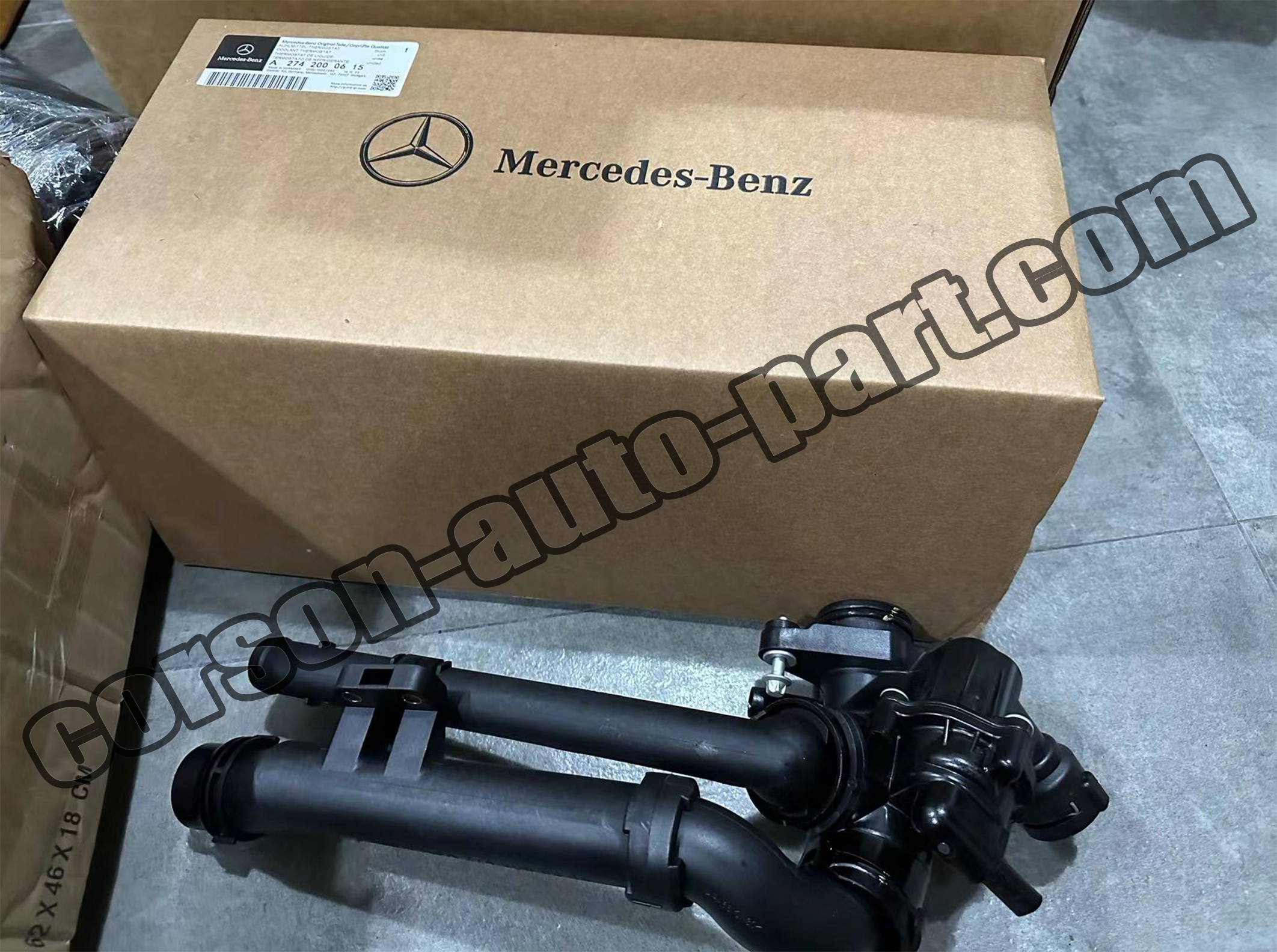 Mercedes-Benz A2742000615 Thermostat housing A2742003300