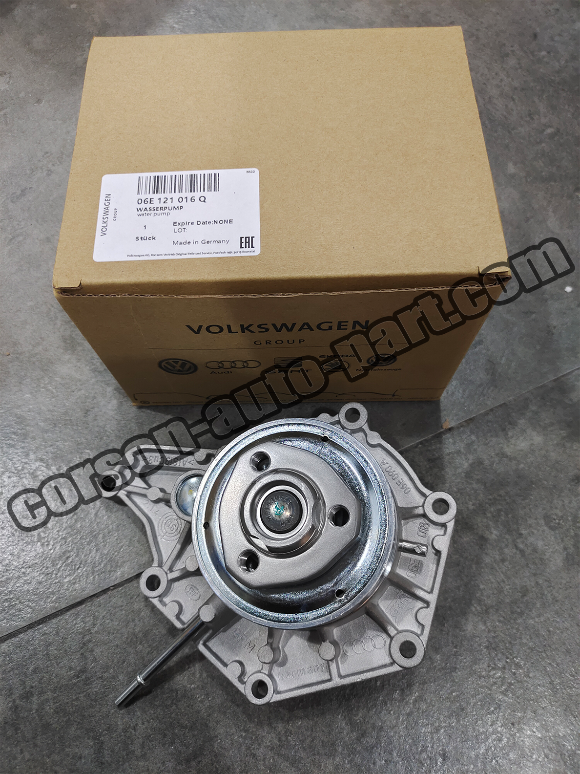 VOLKSWAGEN 06E121016Q Water pump 06E121016C 06E121018M