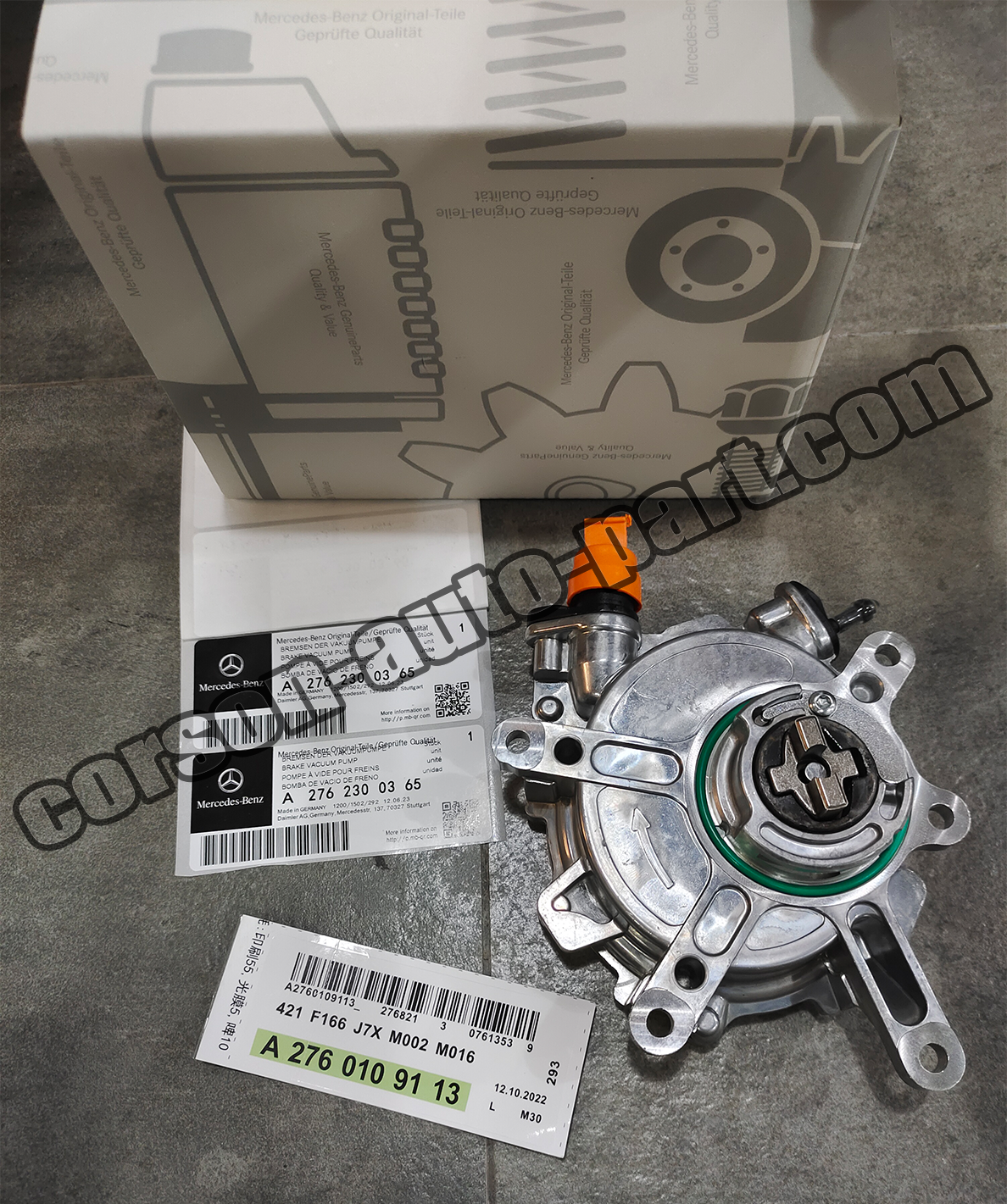 Mercedes-Benz A2762300365 Vacuum Pump A2762300165