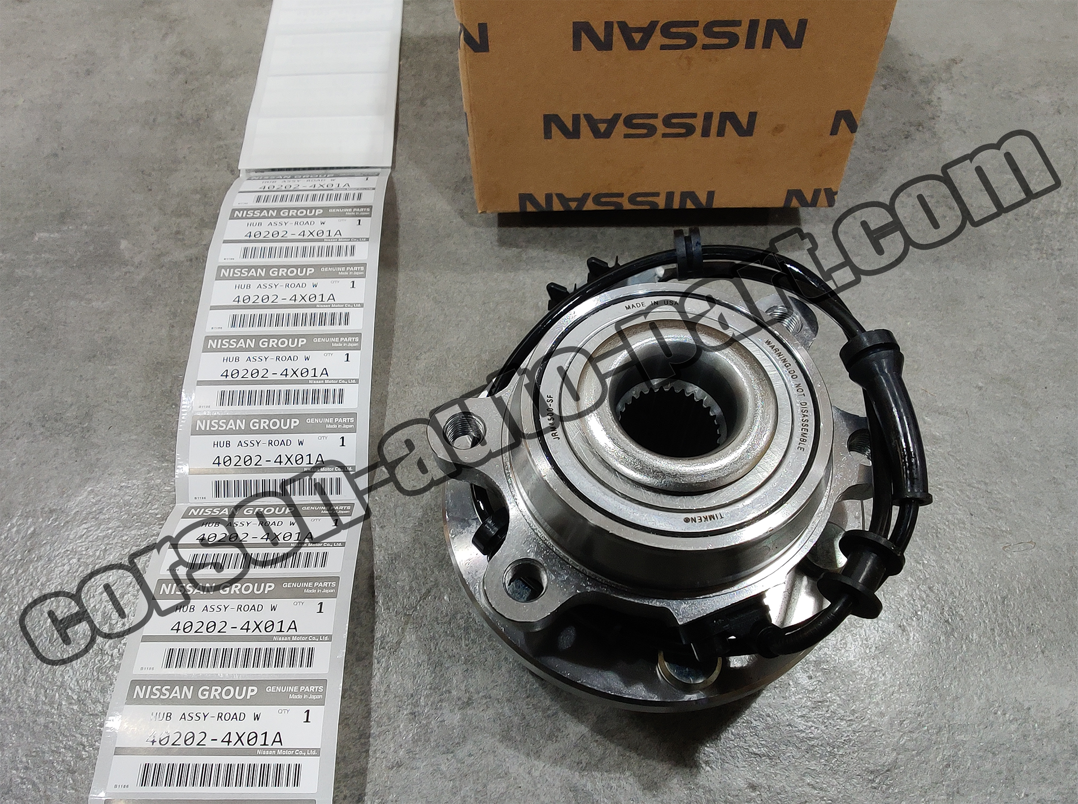 Nissan 40202-4X01A Hub Assembly Road Wheel 43420-82Z30 40202-ZP80A