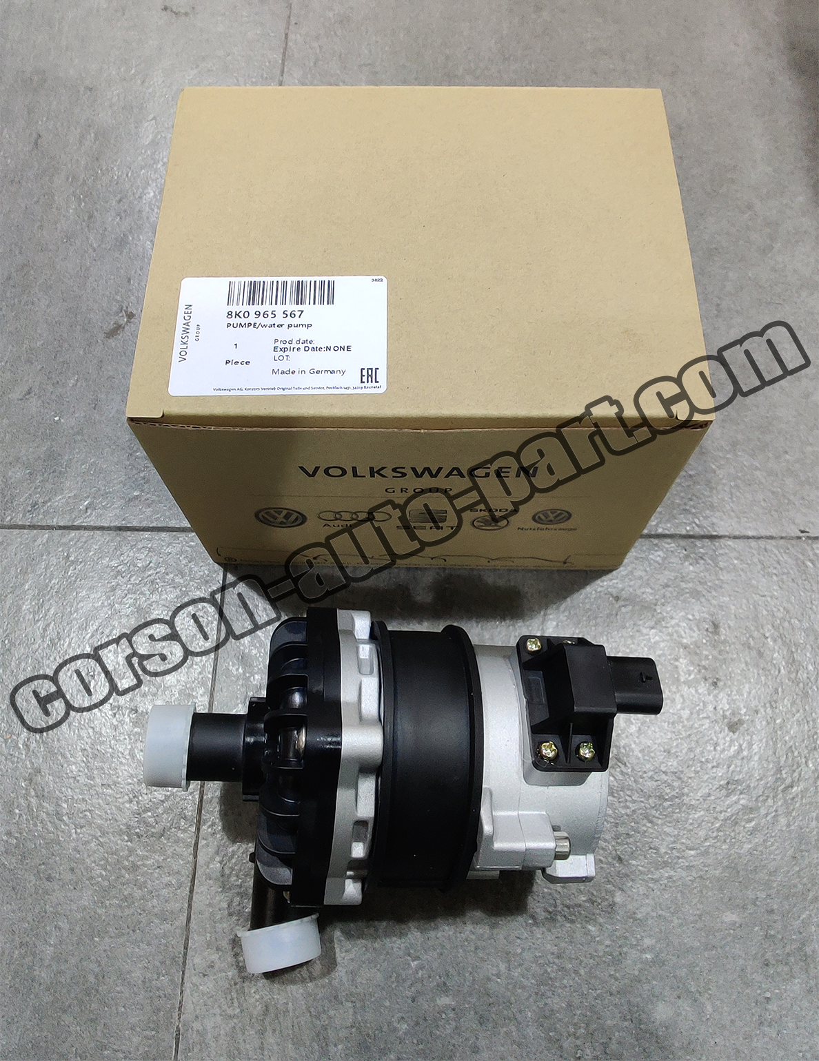 AUDI 8K0965567 Water Pump 8K0965569