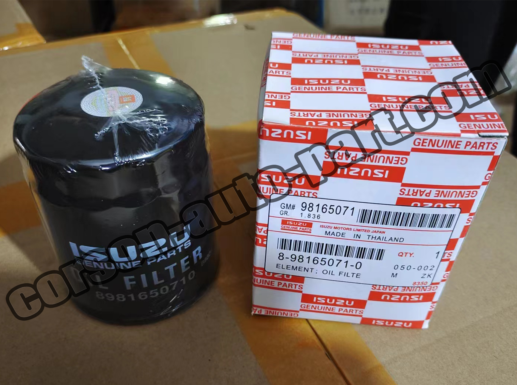 ISUZU 8-98165071-0 Alternative oil filters 5-87615000-0