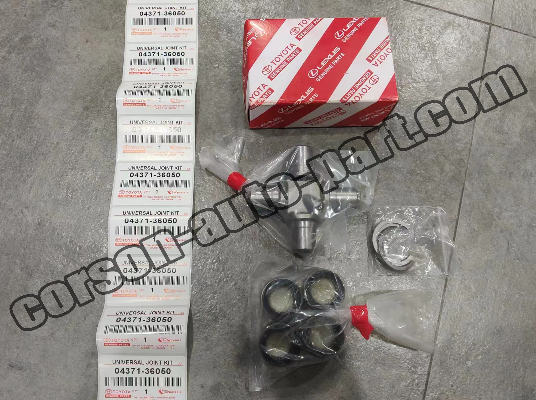 TOYOTA 04371-36050 Spider kit, universal joint(for propeller shaft)