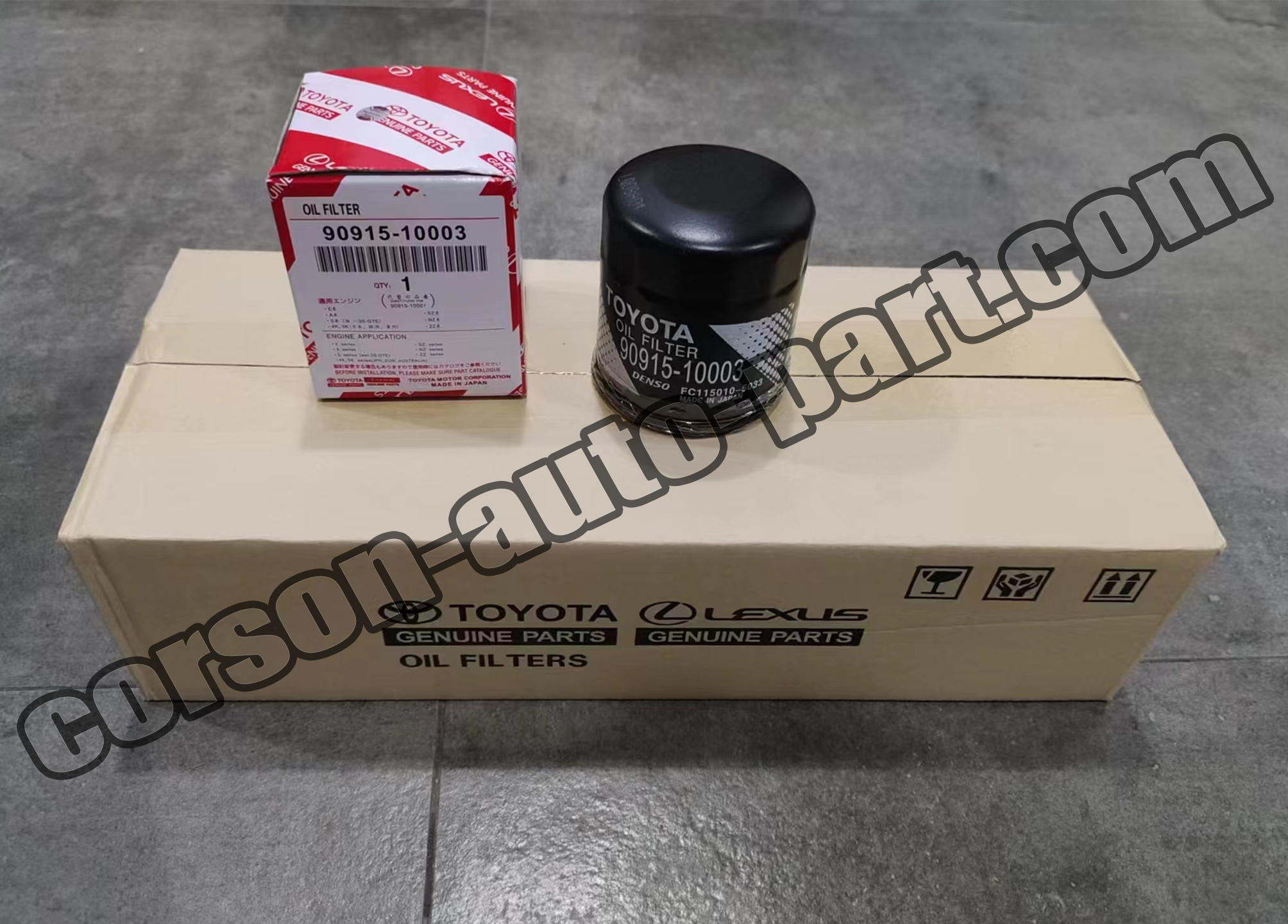 Toyota 90915-10003 Oil filter 90915-91058 90915-03001