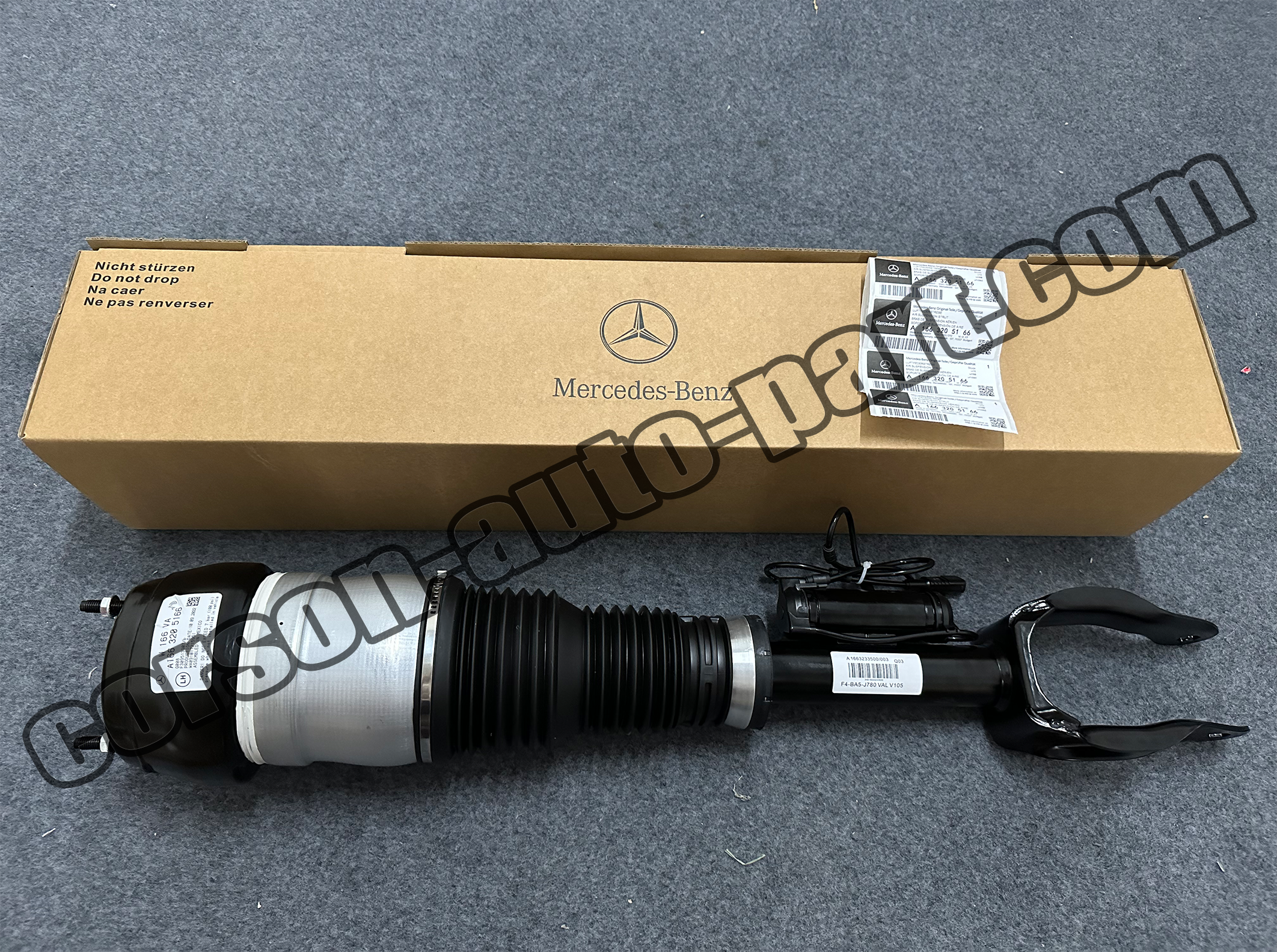 Mercedes-Benz 1663205166 Air spring strut A1663201313 A1663206913