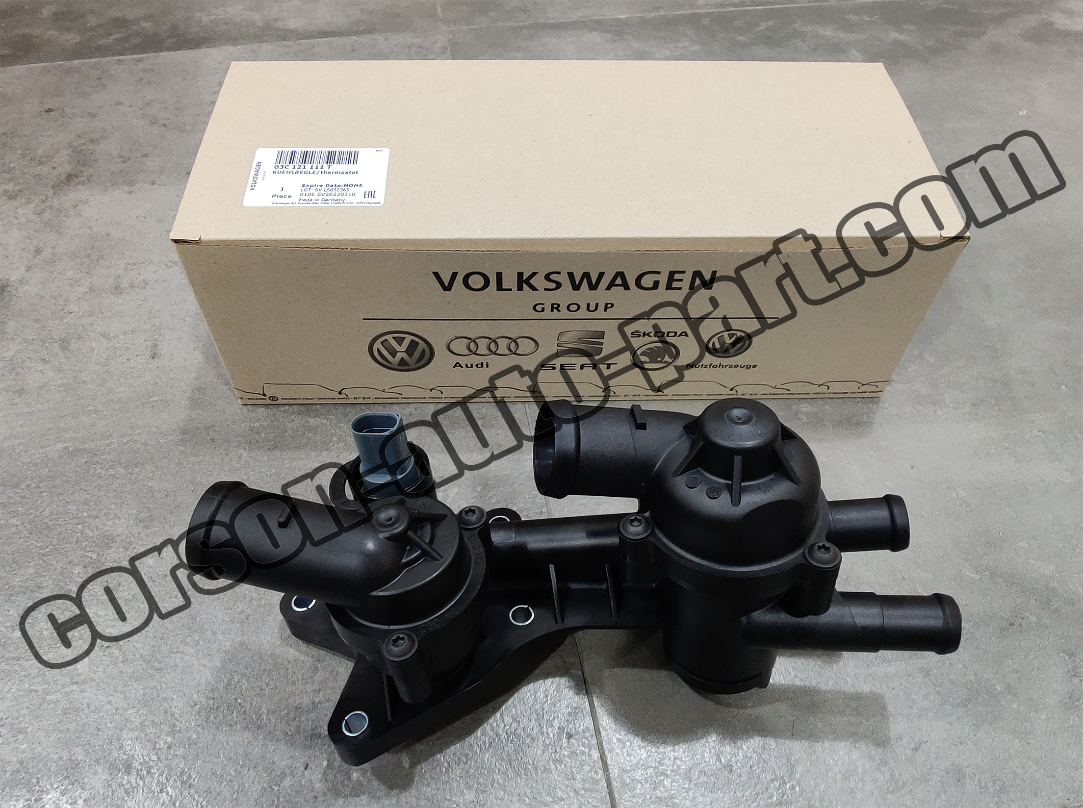 VOLKSWAGEN 03C121111T Thermostat 03C121111R