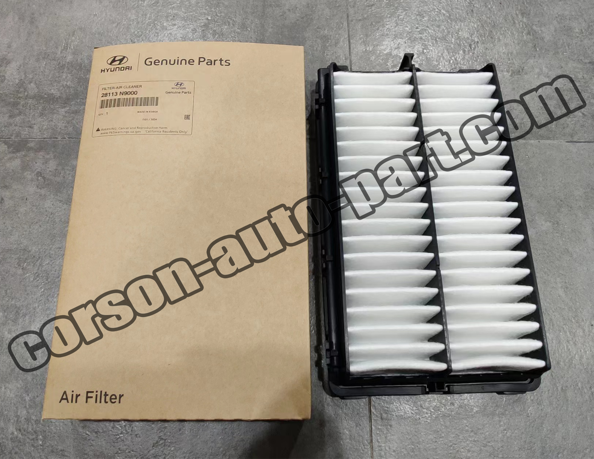 Hyundai 28113-N9000 Filter-Air Cleaner 28113-L1000 28113-L1100