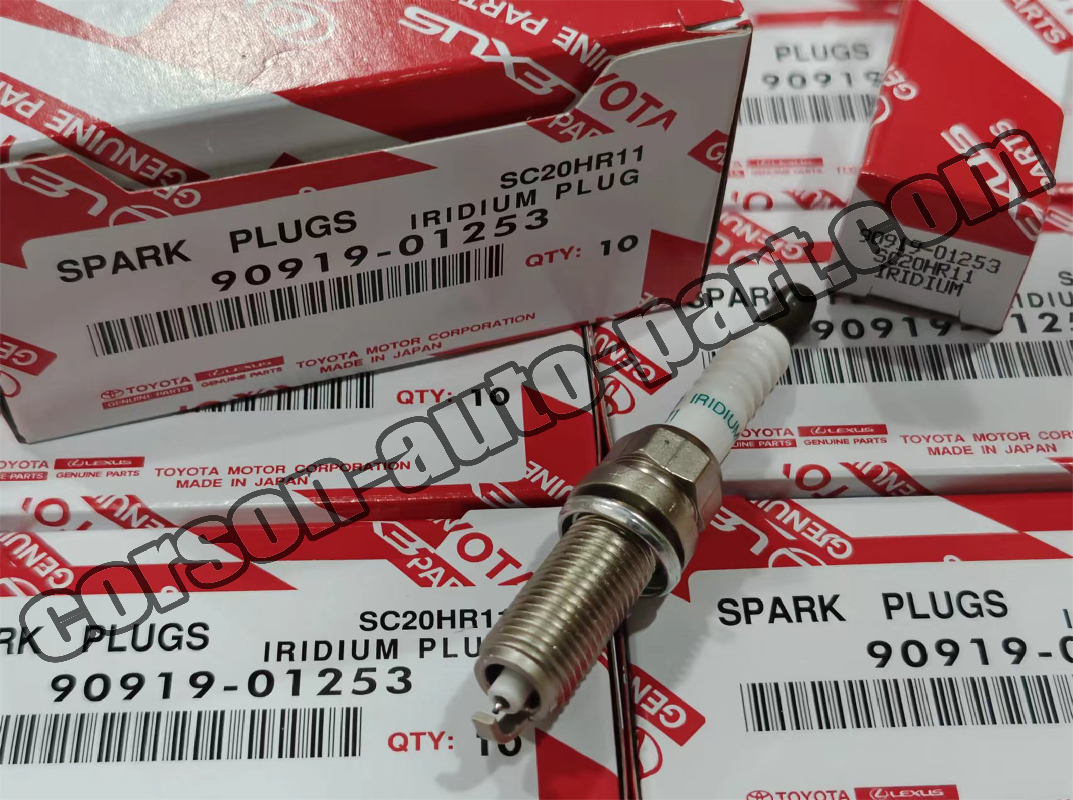 Toyota 90919-01253 Spark Plug 90919-T1014 90919-C1010