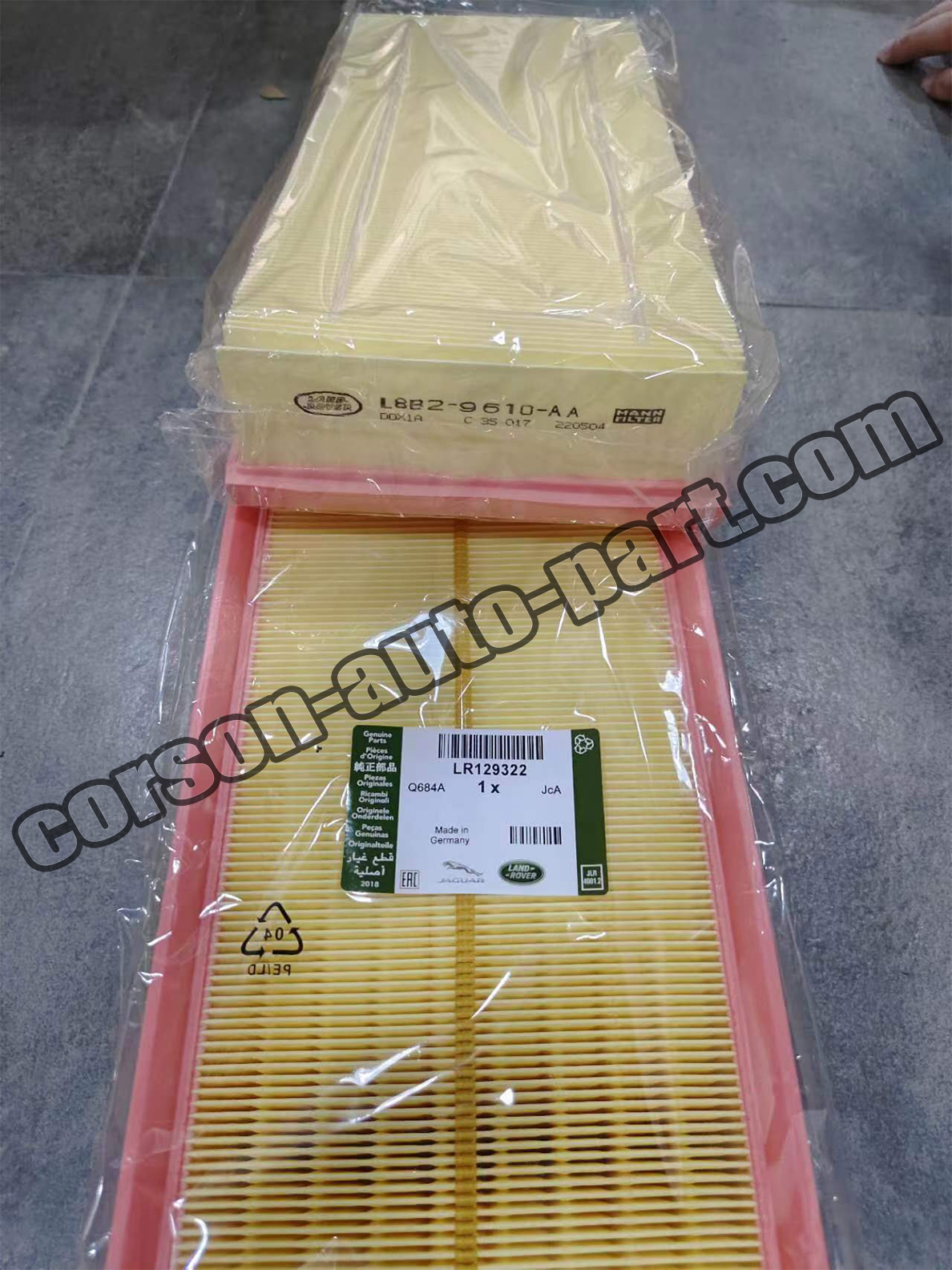 Land Rover LR129322 Air Filter