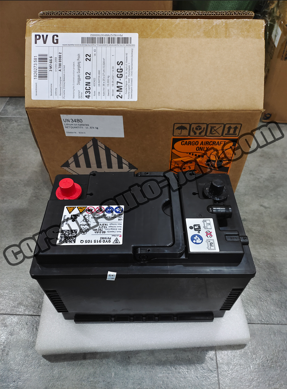 PORSCHE 9Y0915105Q Vehicle Battery