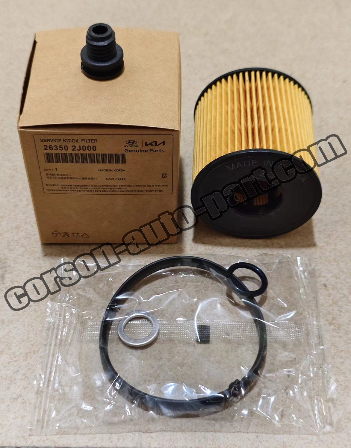 Hyundai 26350-2J000 Oil Filter