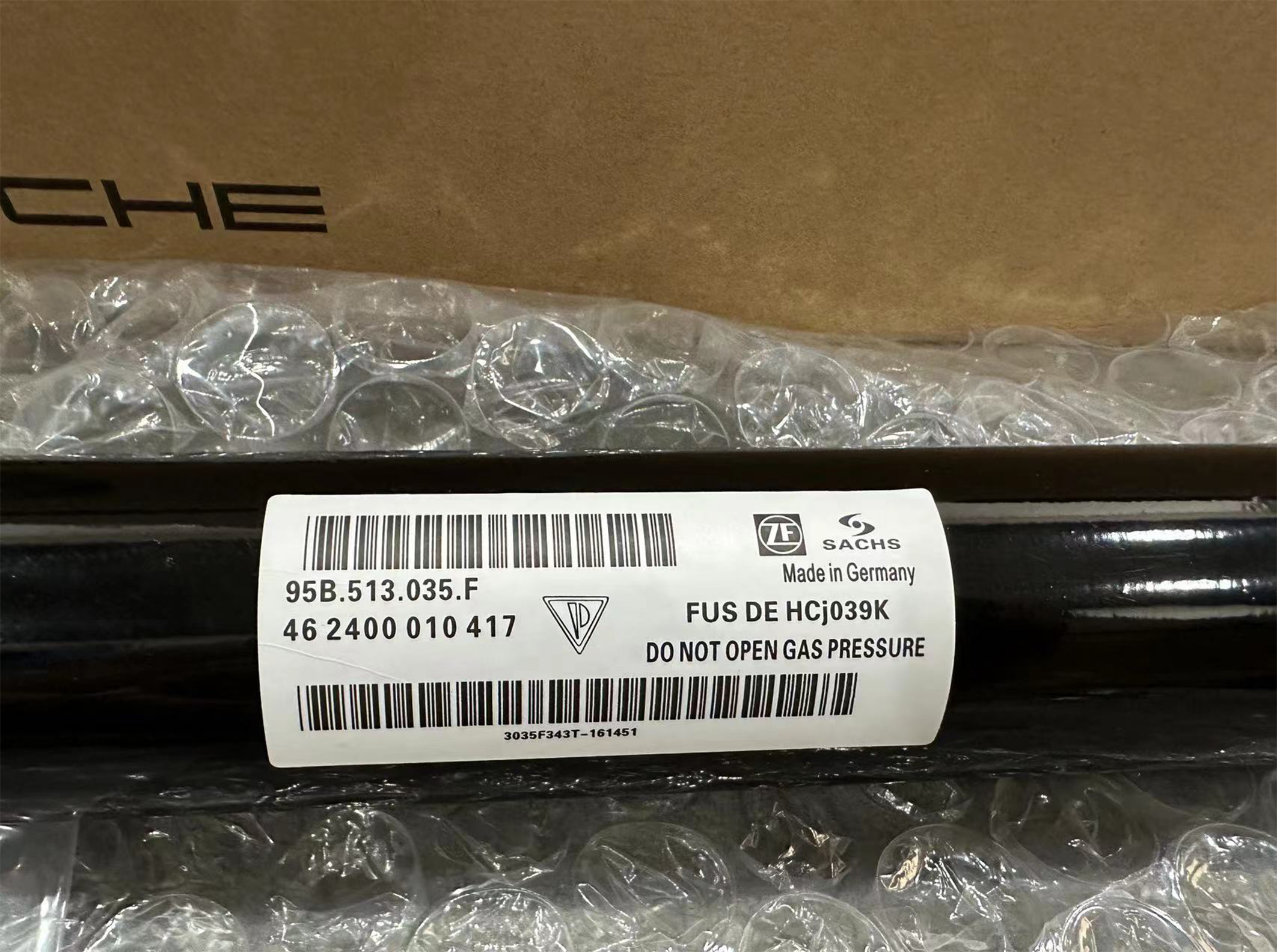 Porsche 95B513035F Shock Absorber(rear) 95B513035H