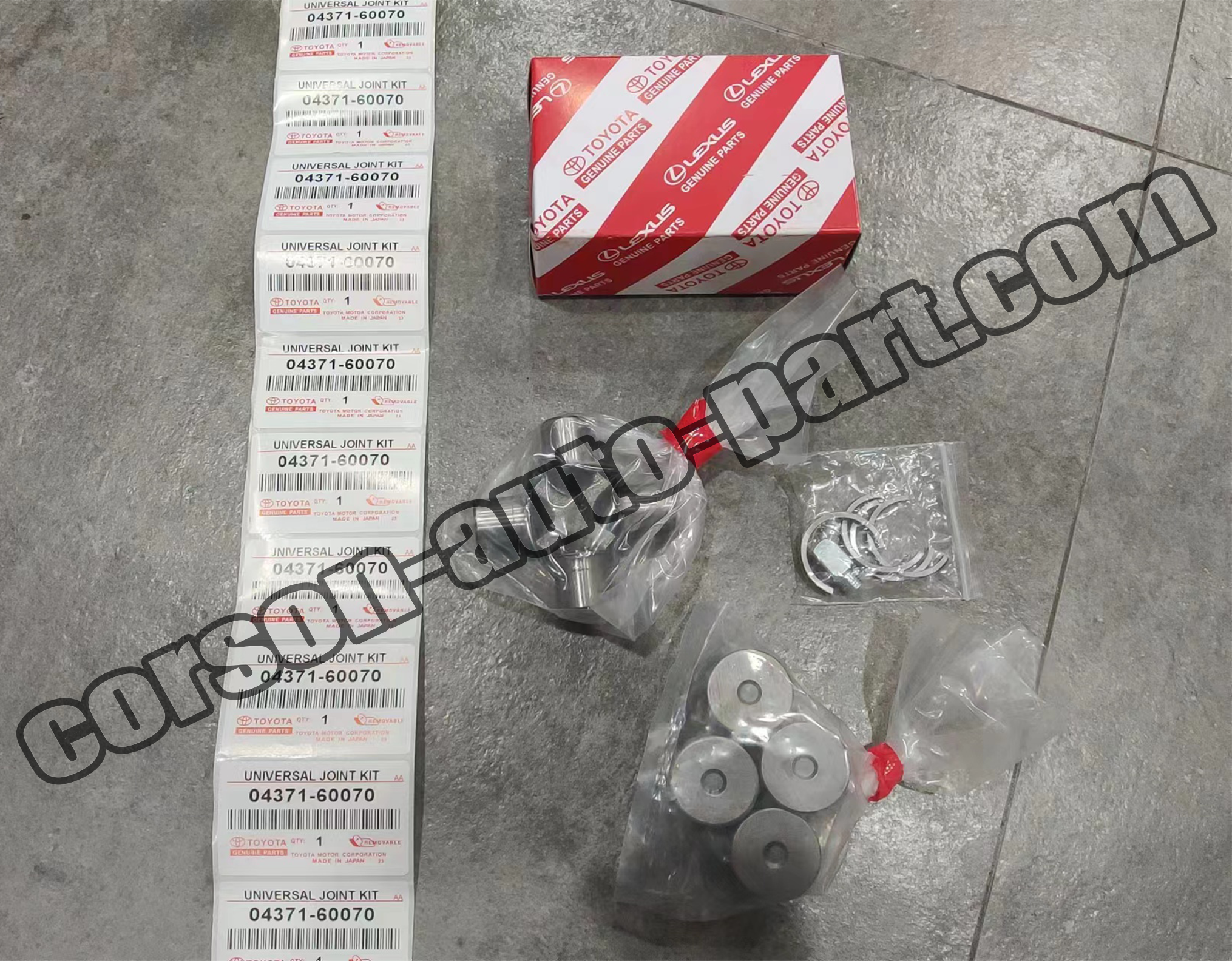 Toyota 04371-60070 Spider Kit, Universal Joint 04371-35040 04371-60040