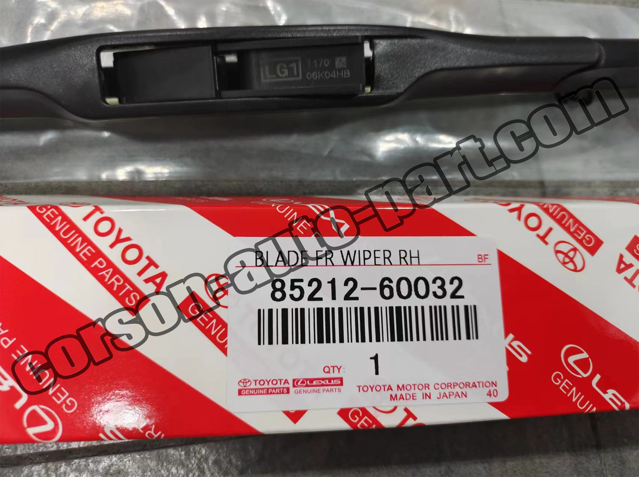 Toyota 85212-60032 Wiper blade(Front)